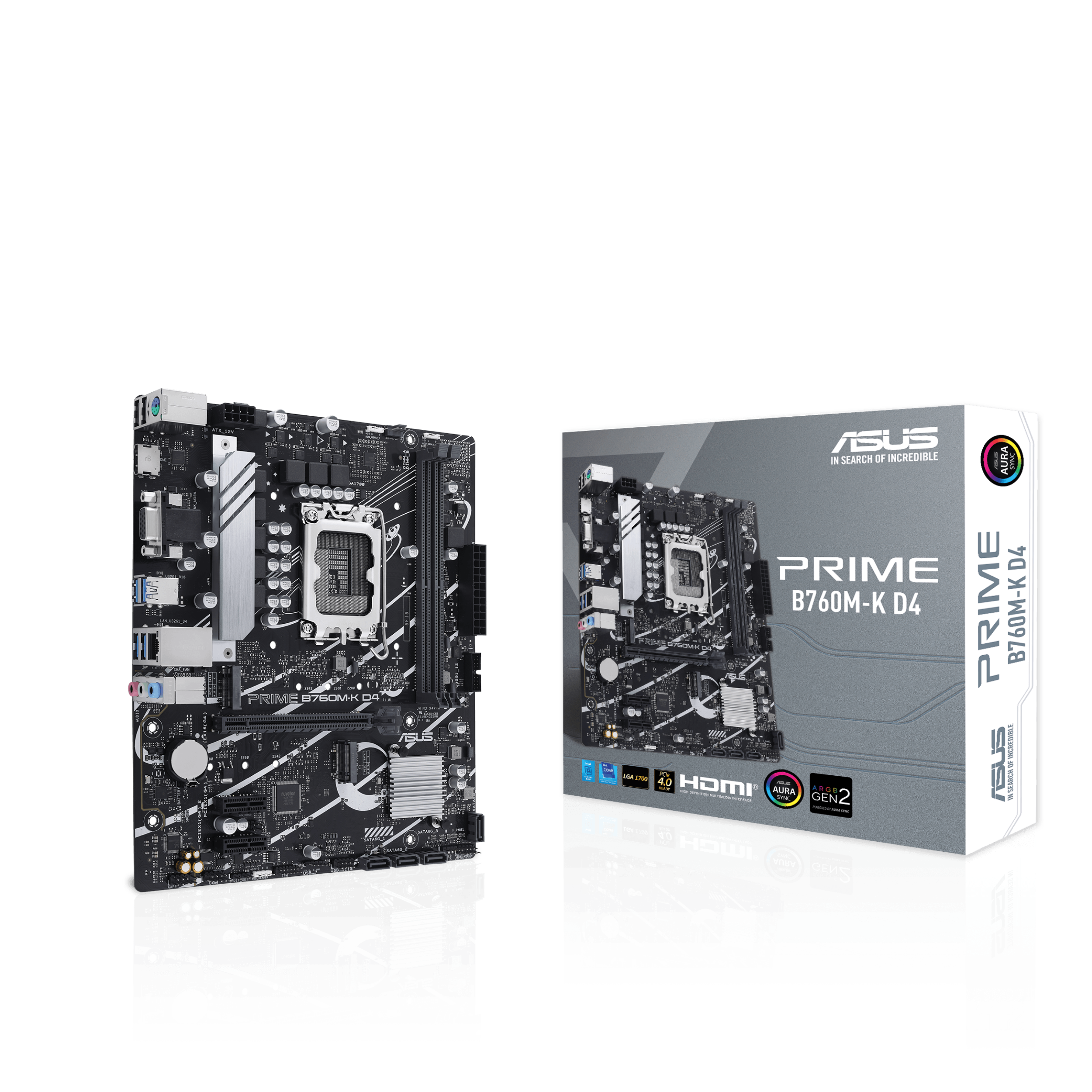 ASUS PRIME B760M-K D4 (INTEL,1700,DDR4,mATX)