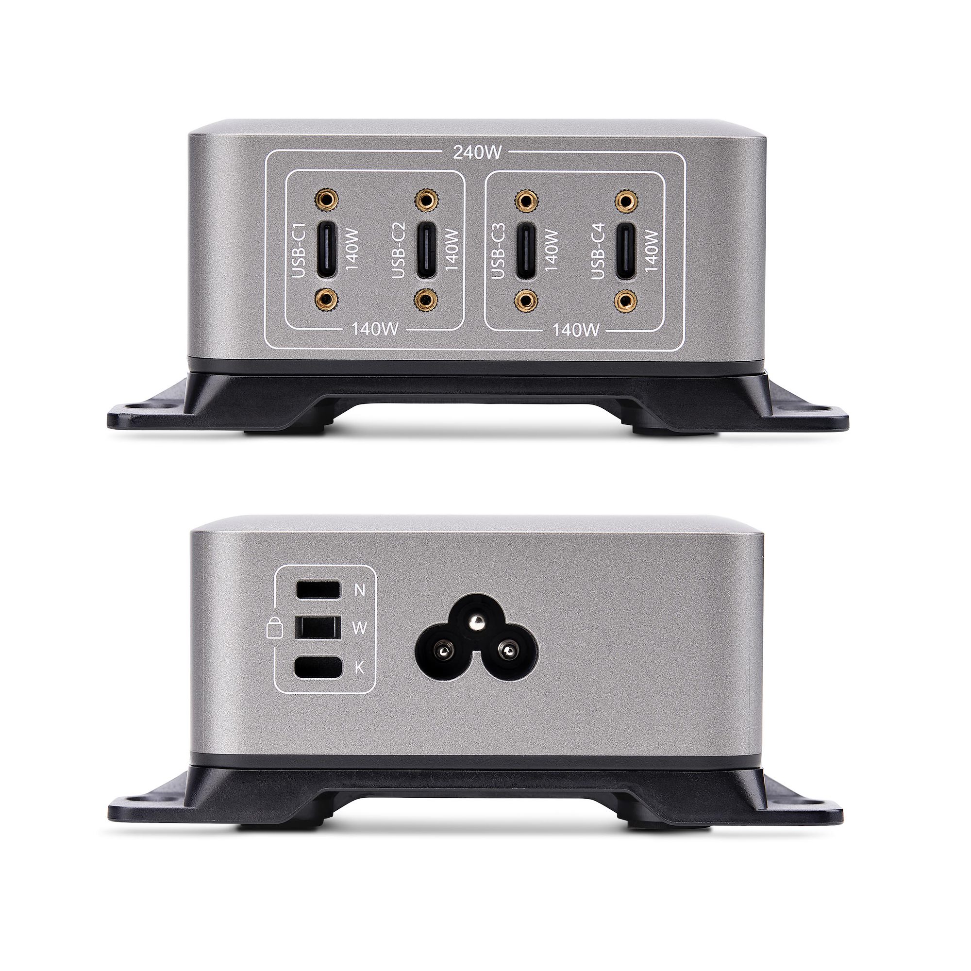 4-PORT USB-C CHARGER 240W .