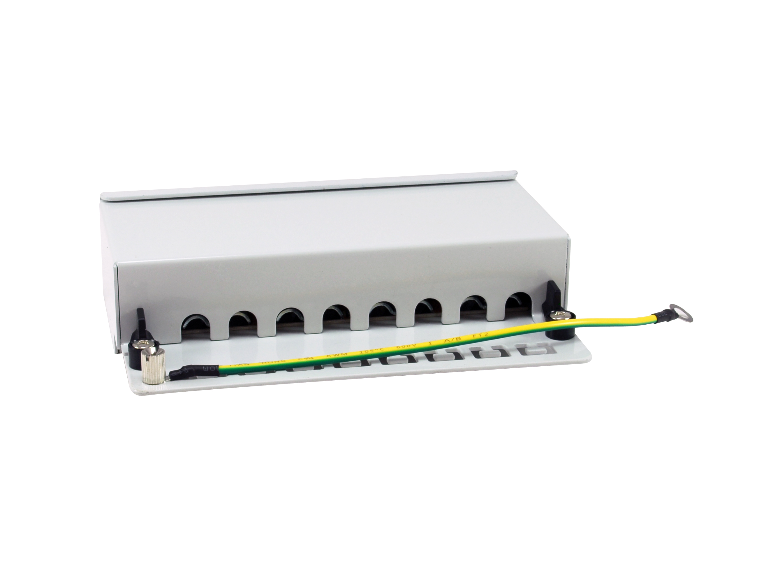 Equip Patchpanel 8xRJ45 Cat6a Desktop 500MHz RAL7035