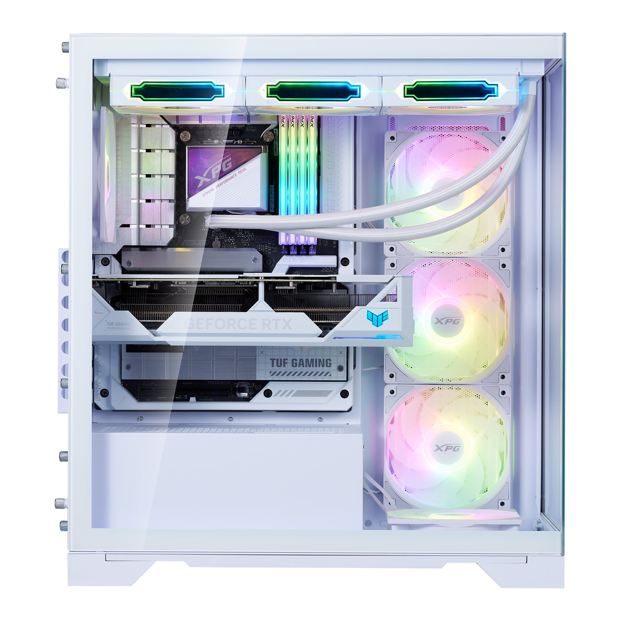 Geh XPG INVADER X BTF (ATX) Midi Tower weiß retail