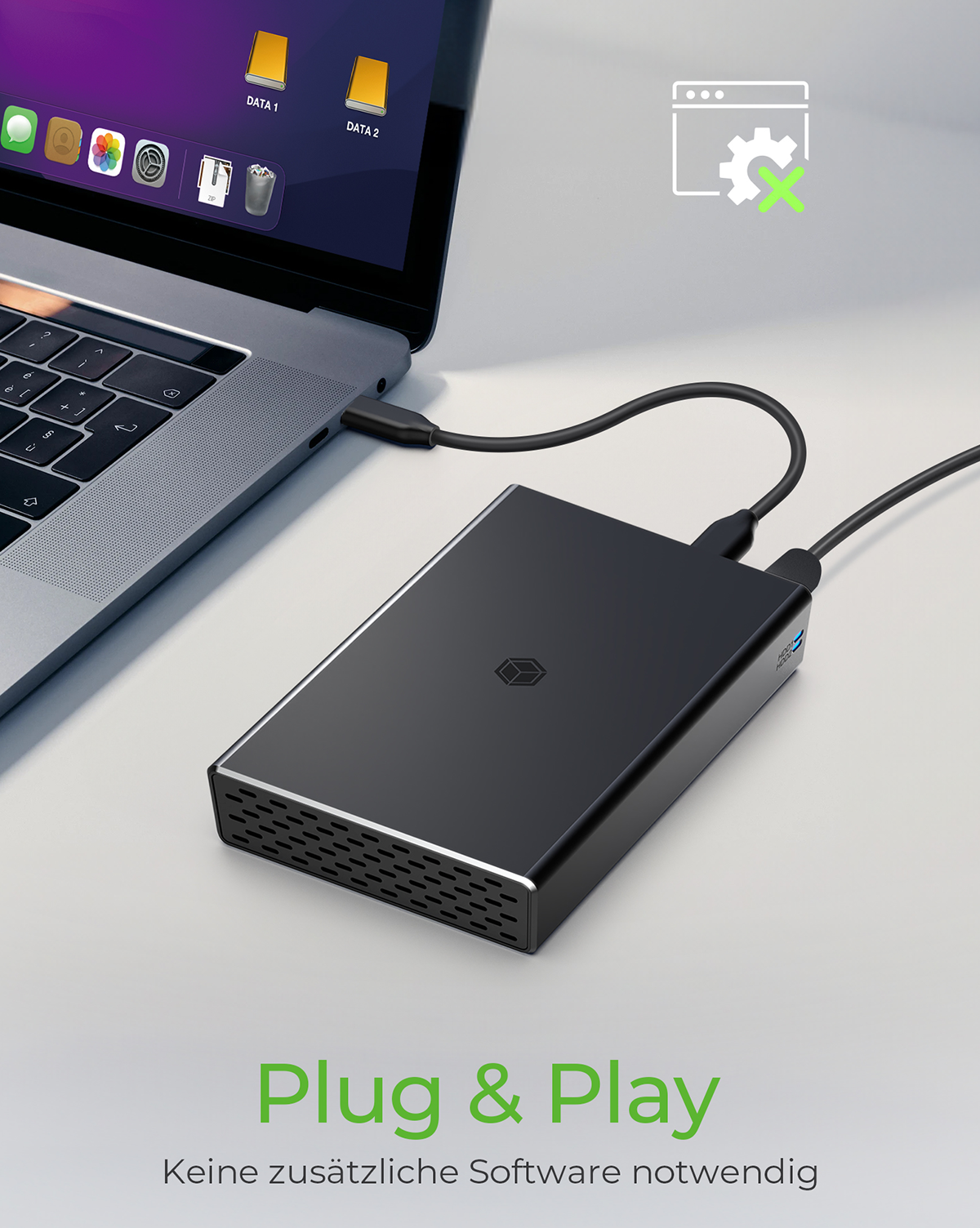 Geh. IcyBox USB 3.2(Gen2) 2x2,5 SATA SSD IB-RD2253-C31 retail