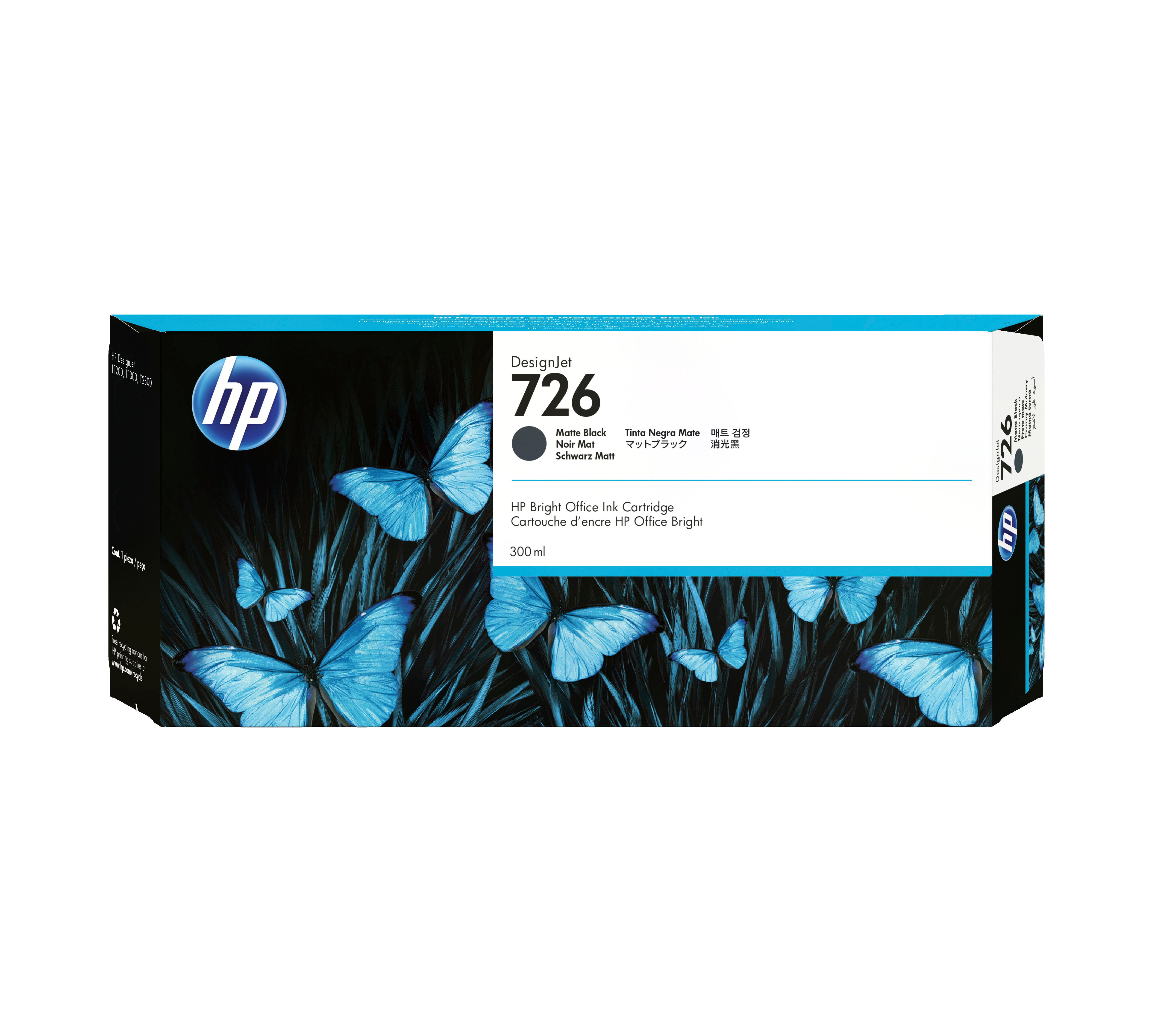 HP 726(CH575A) schwarz Druckerpatrone