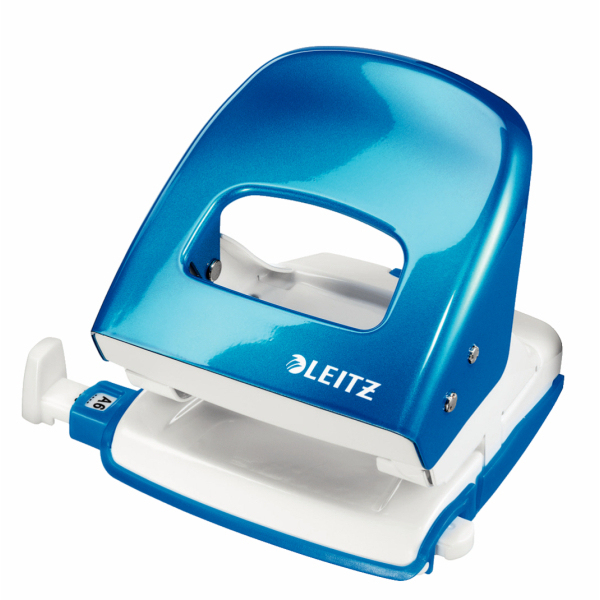 LEITZ Locher NeXXt 5008 WOW blau-metallic, 1 St.
