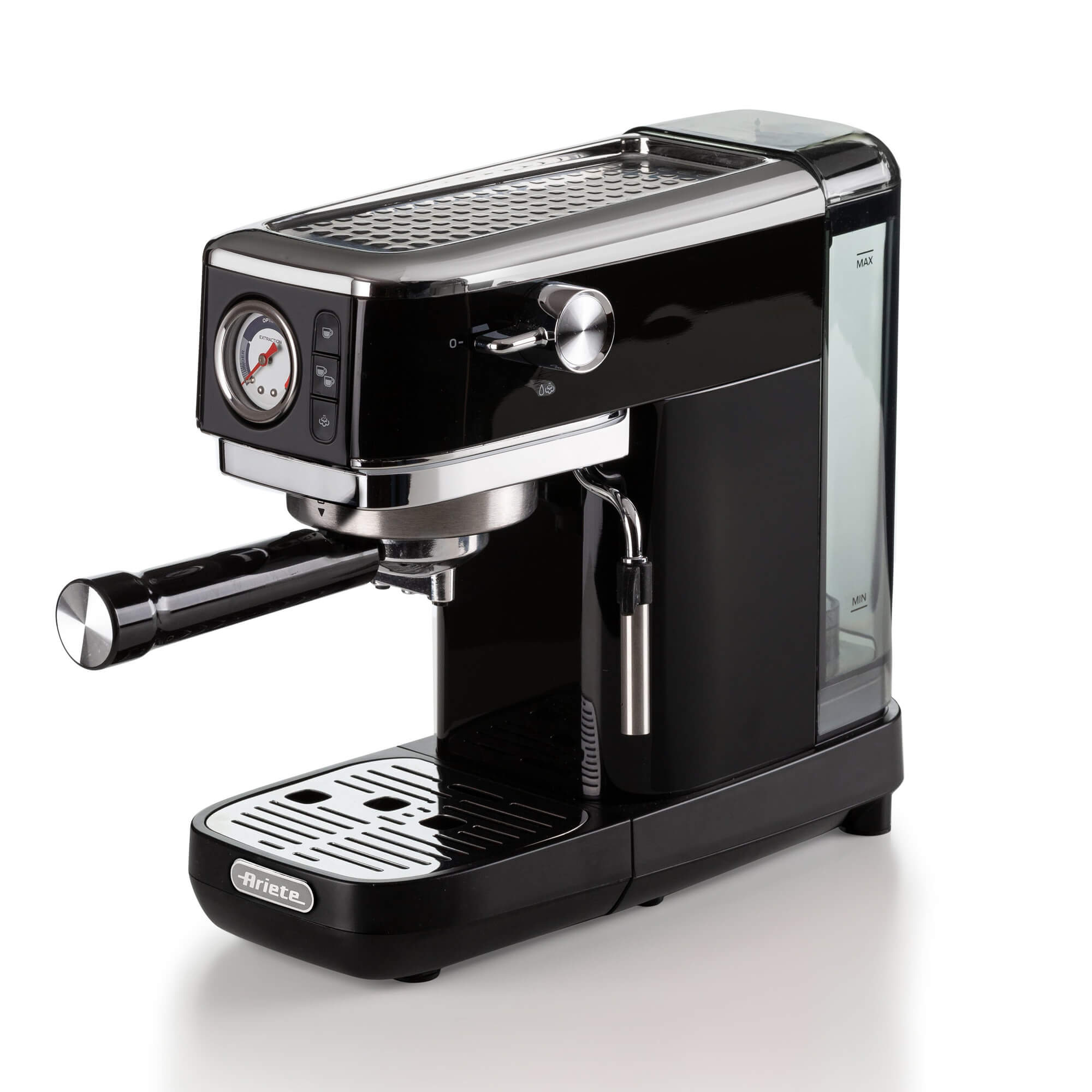 Ariete Slim Moderna Siebträgermaschine schwarz