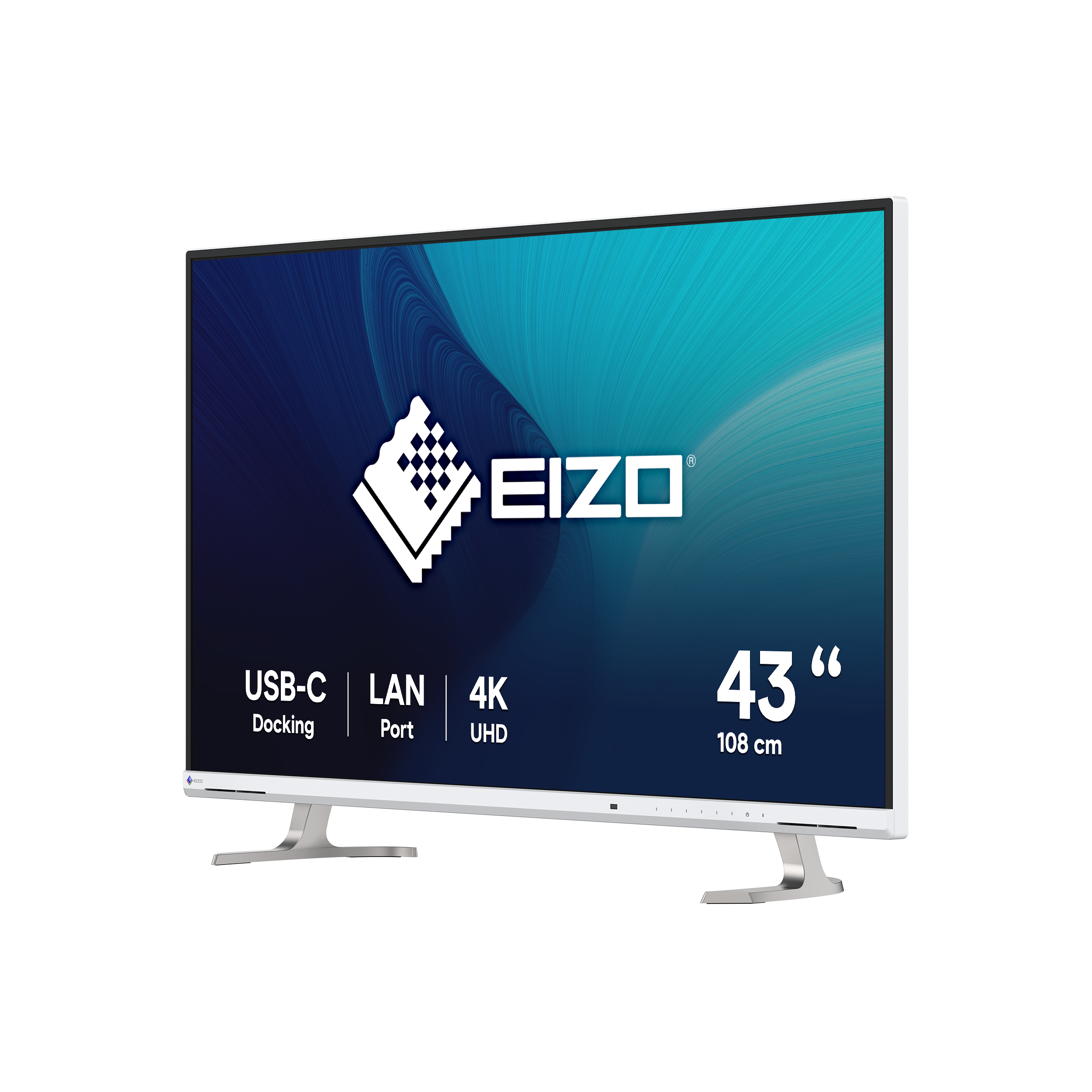 EV4340X-WT 42.5IN 16:9 3840X216 350 CD/SQL DISPLAY PORT