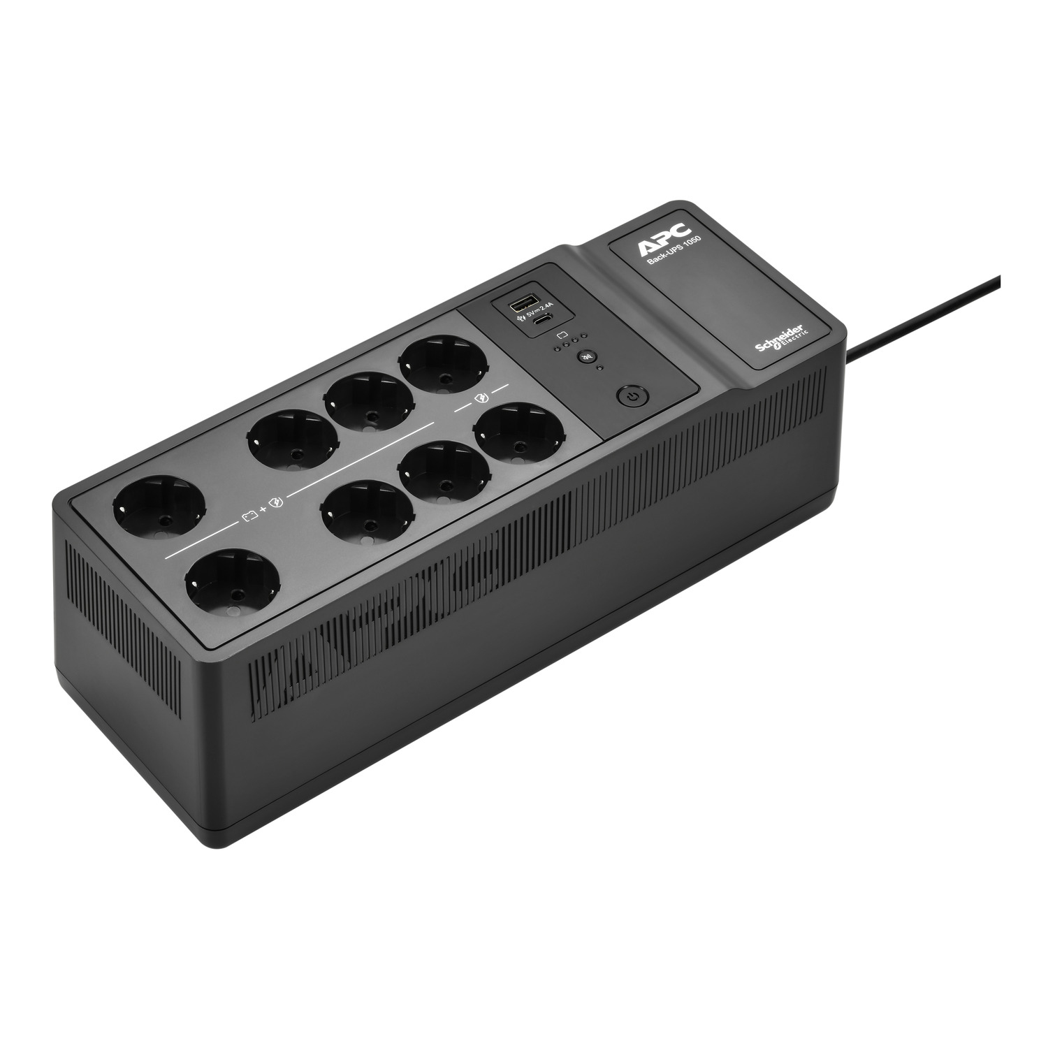 APC Back-UPS UPS wall mountable / surface mountable AC 230V 600Watt 1050VA output connectors 10