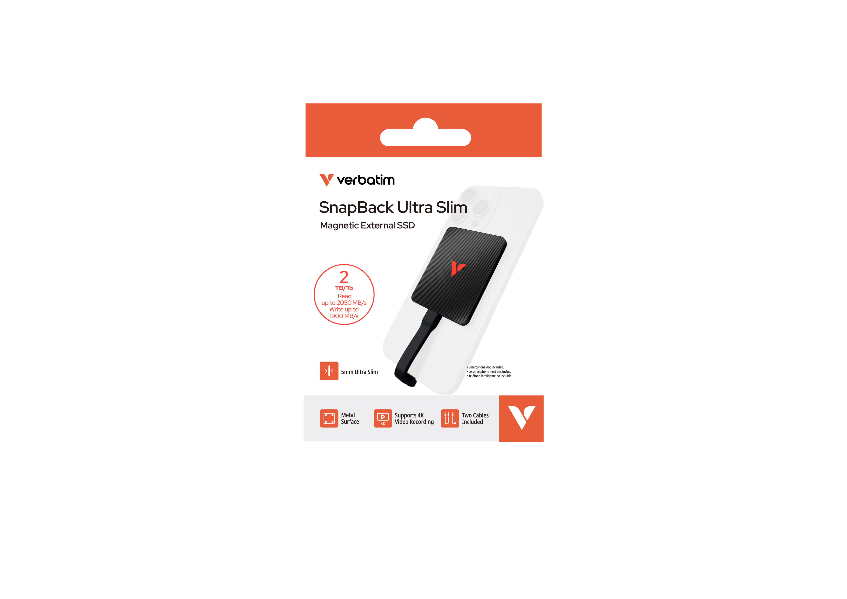 SnapBack Ultra Slim SSD 2 TB, Externe SSD