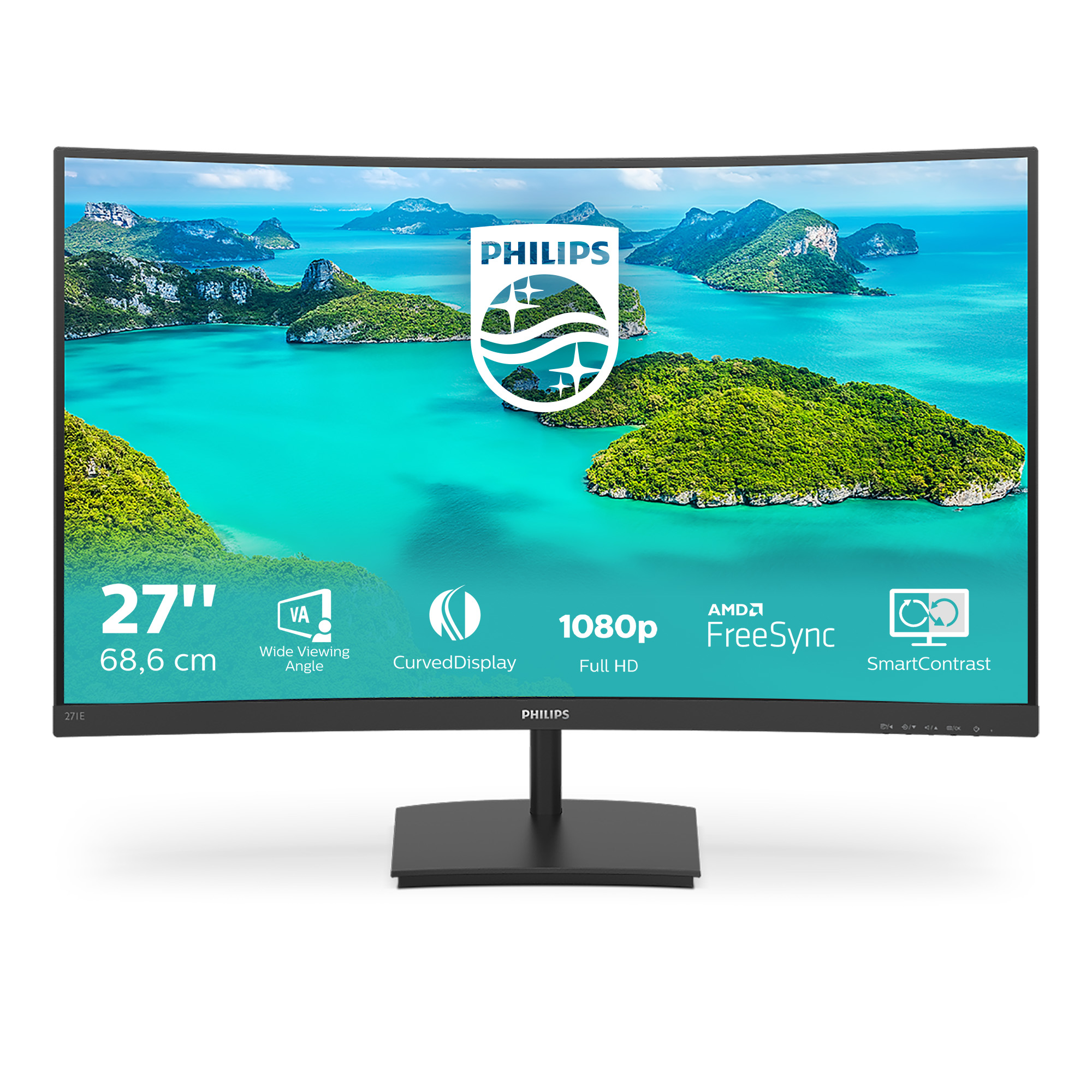 Philips 68,5cm (27,0) 271E1SCA 16:09 HDMI VA