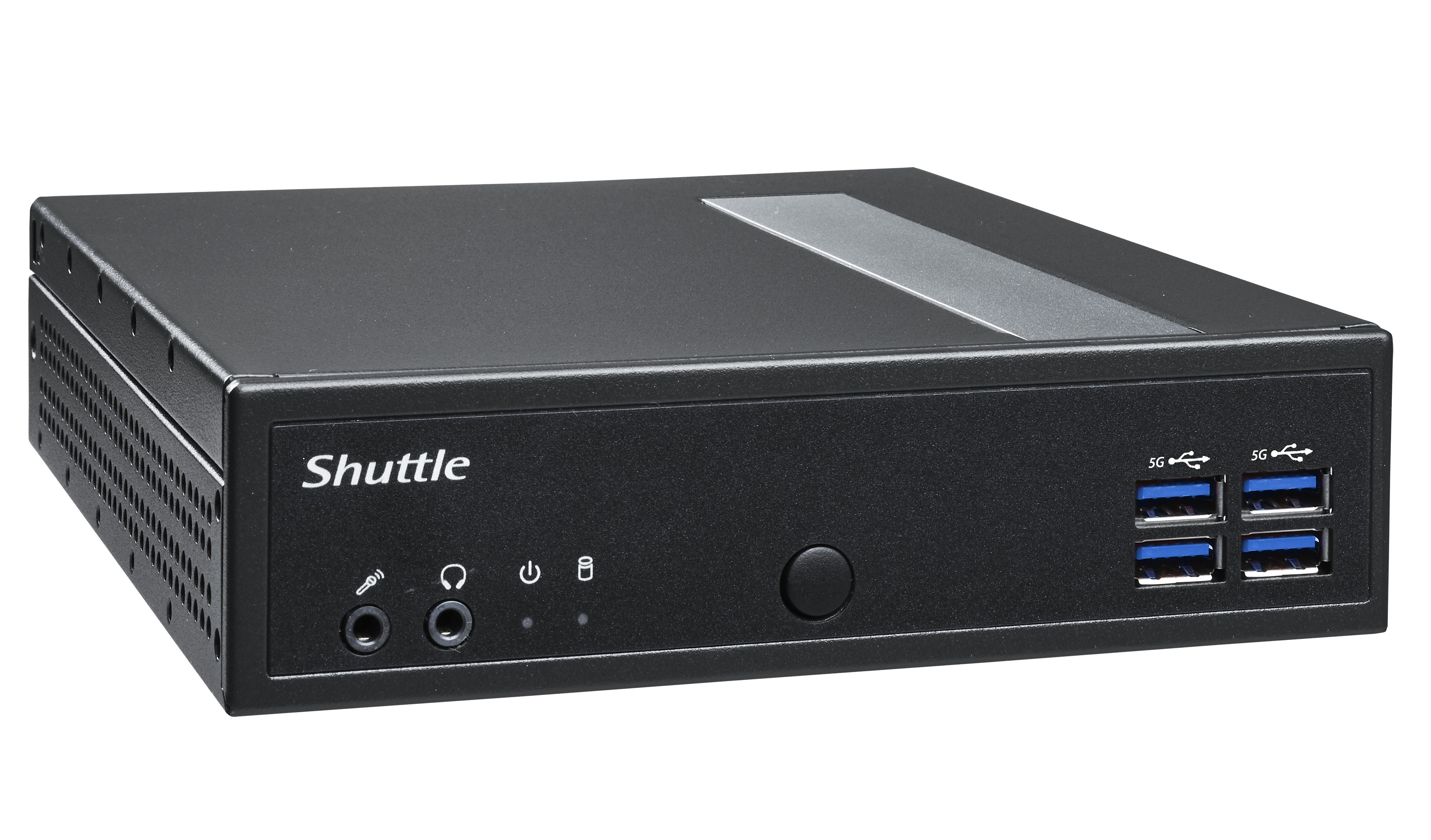 SHUTTLE Barebone XPC slim DL30N Intel N100 1xSODIMM DDR5 1xM.2 1xSATA 1xHDMI 1xDP 1xVGA