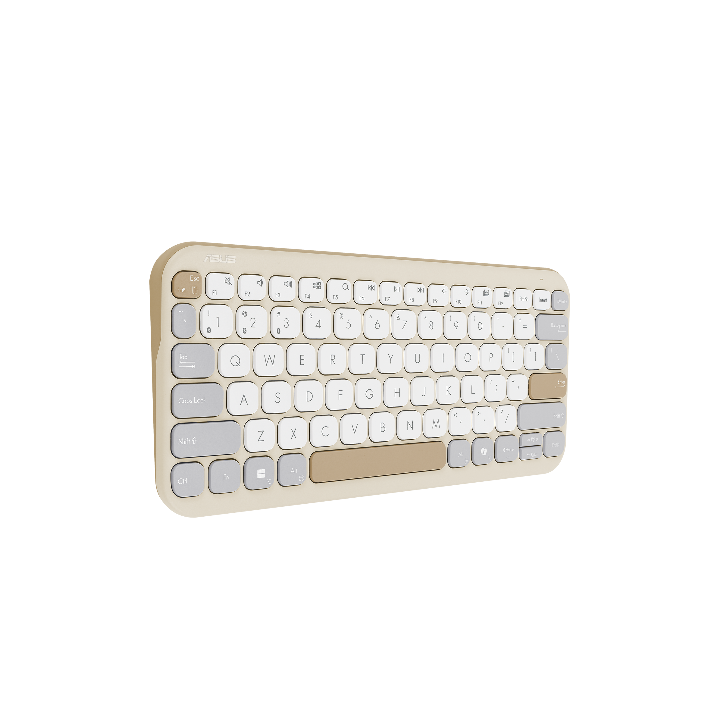 ASUS KW100 Marshmallow Tastatur beige