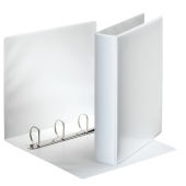 Esselte Präsentationsringbücher 4-Ringe weiß 6,2 cm DIN A4, 10 St.