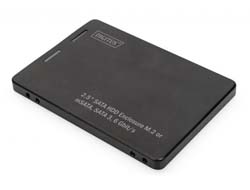 DIGITUS 2,5 SATA Festplattenadapter für M.2 oder mSATA