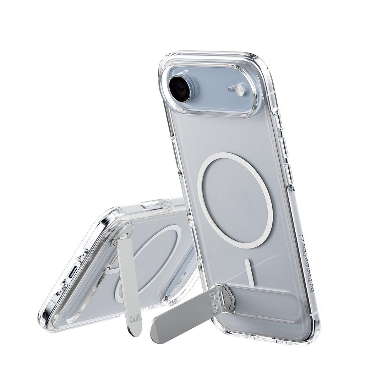 CARE BY FEATURE CASE TRANSPAREN W. KICKSTAND IPHONE 17 AIR