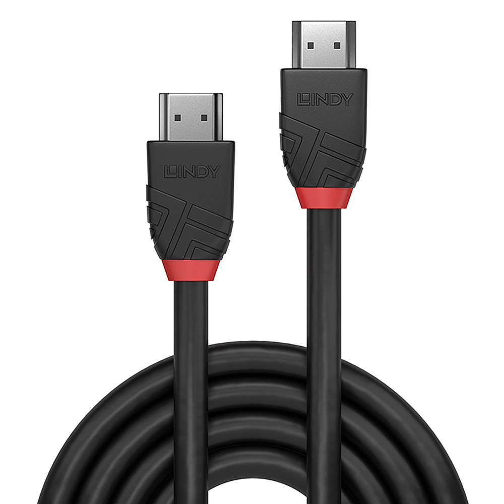 1M HIGH SPEED HDMI KABEL BLACK LINE