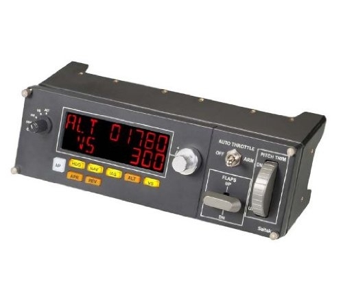 LOGITECH Multi Panel Flight simulator instrument panel wired for PC