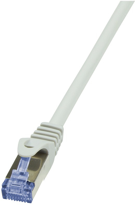 Logilink Patchkabel CAT6A S/FTP AWG26 PIMF 0,50m grau