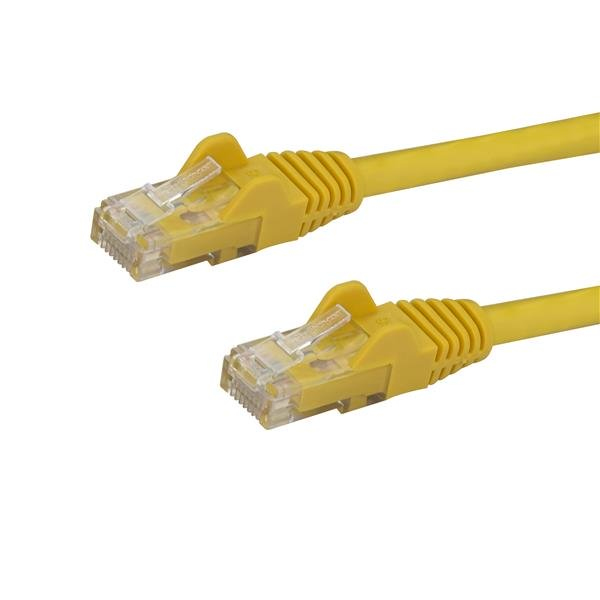 5M YELLOW CAT6 PATCH CABLE SNAGLESS ETHERNET CABLE - UTP