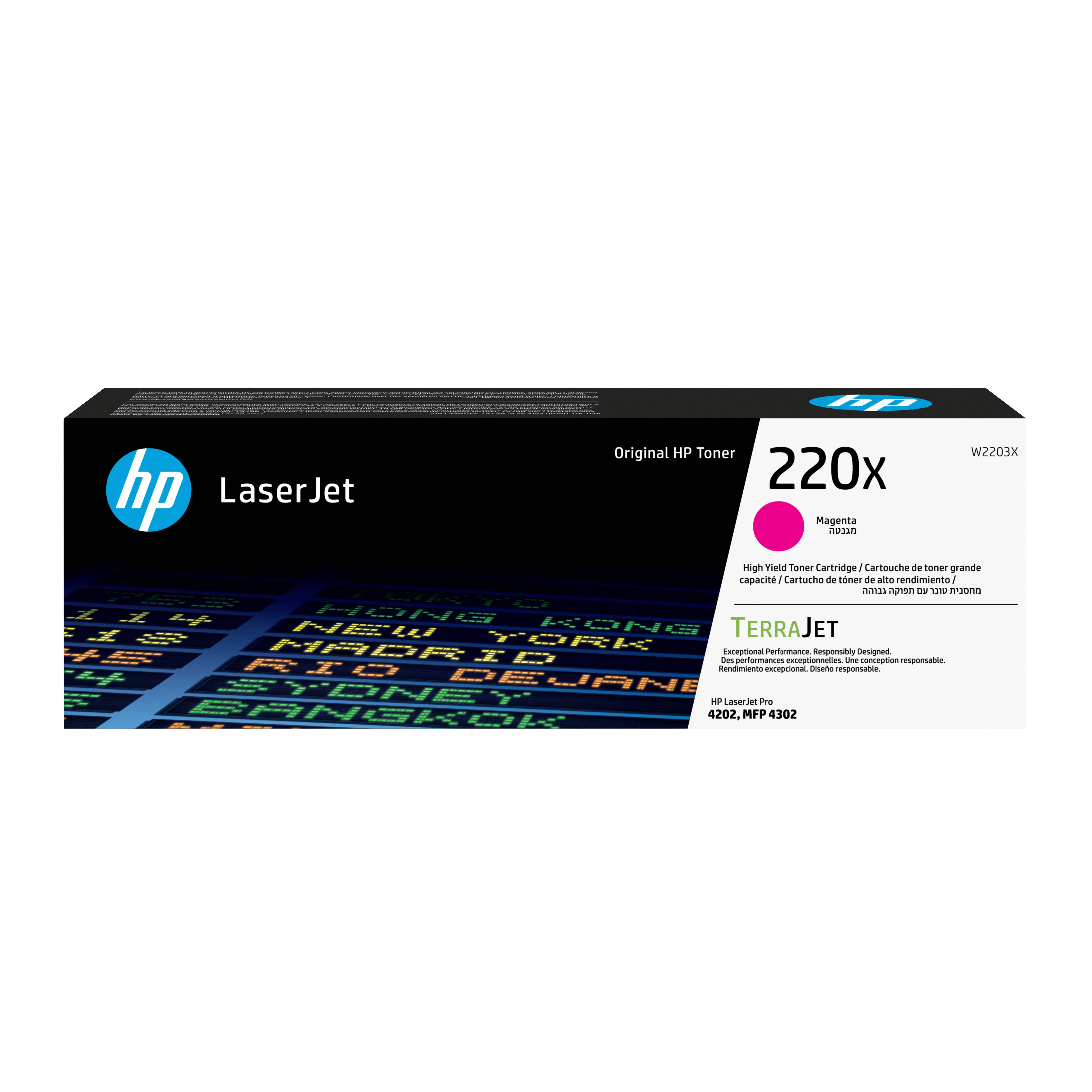HP 220X Magenta LaserJet Tonerpatrone