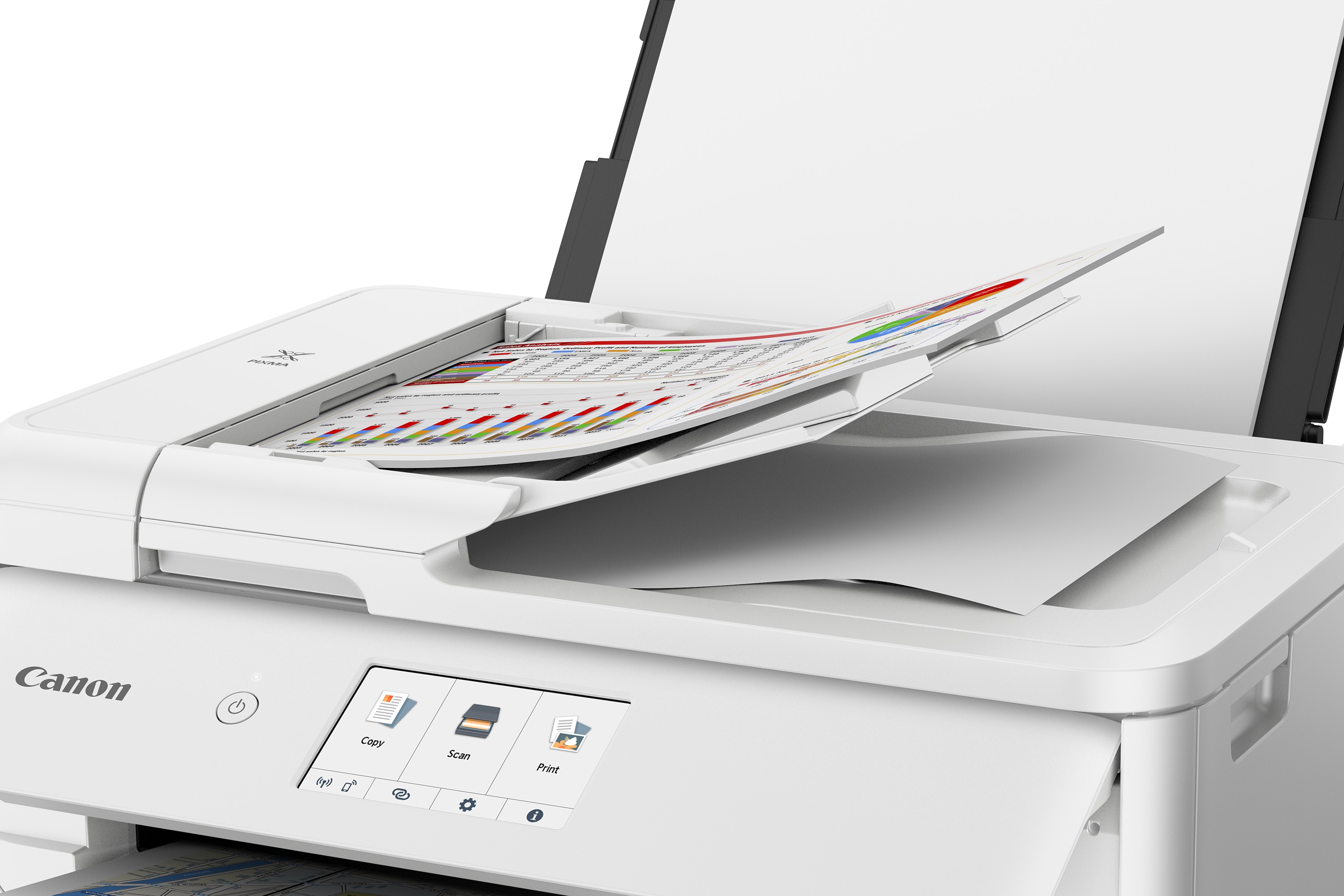 Canon PIXMA TS9551Ca Multifunktionssystem 3-in-1 A3 weiß
