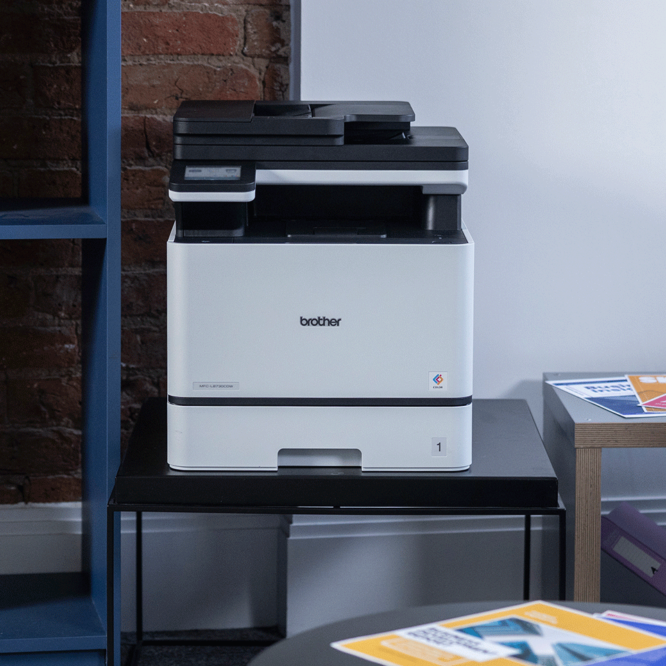 brother MFC-L8730CDW 4 in 1 Farblaser-Multifunktionsdrucker grau