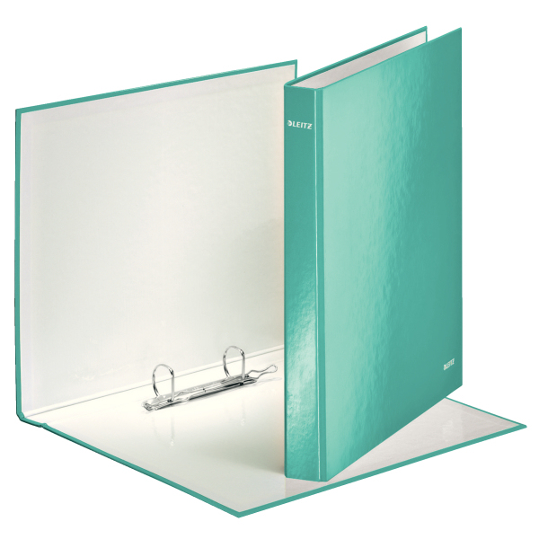 LEITZ WOW Ringbuch 2-Ringe eisblau 4,0 cm DIN A4, 1 St.