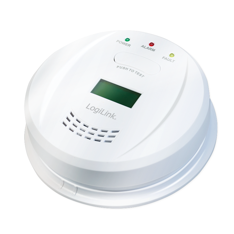 Logilink Kohlenmonoxidmelder mit LCD