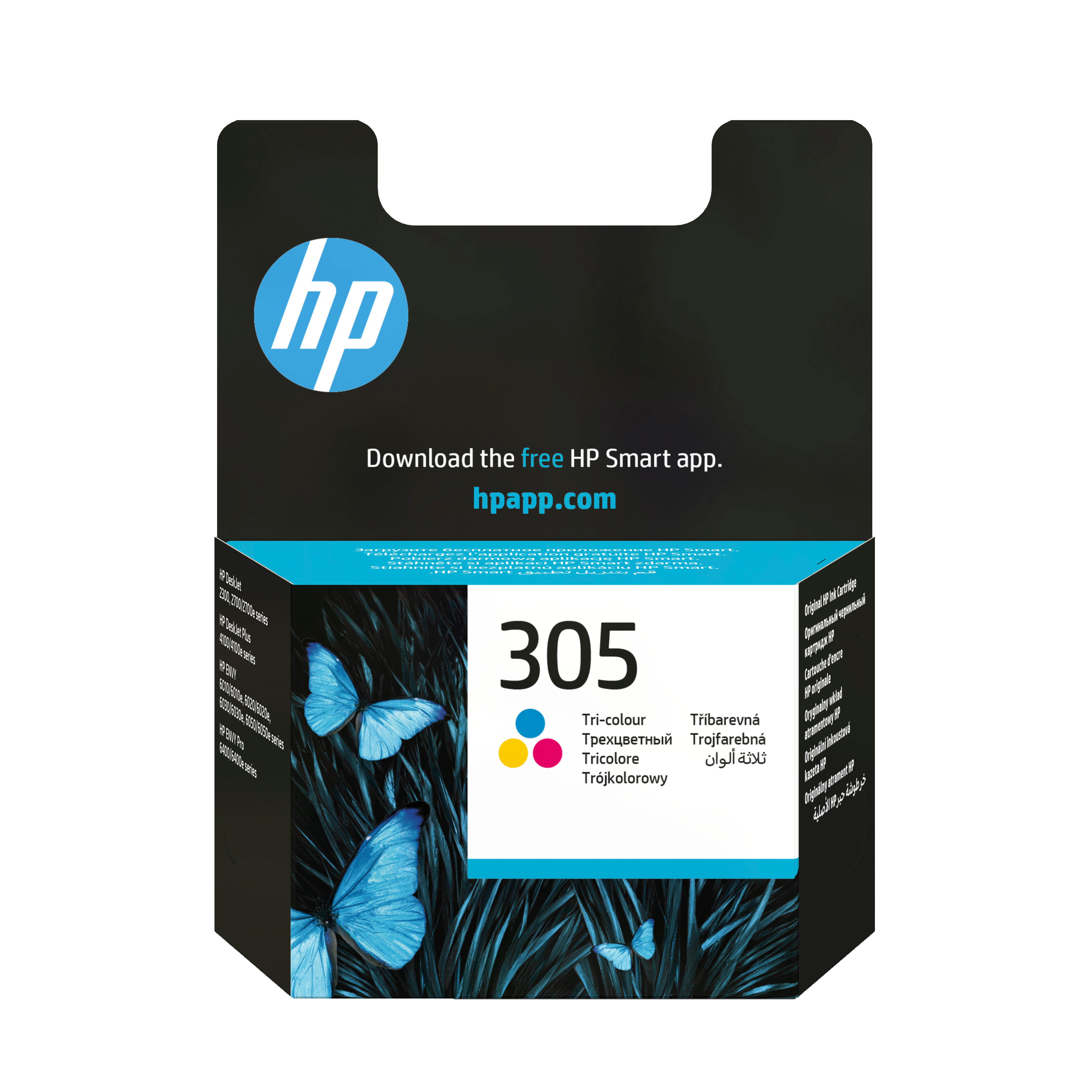 HP 305 Dreifarbig Tintenpatrone 4,48ml
