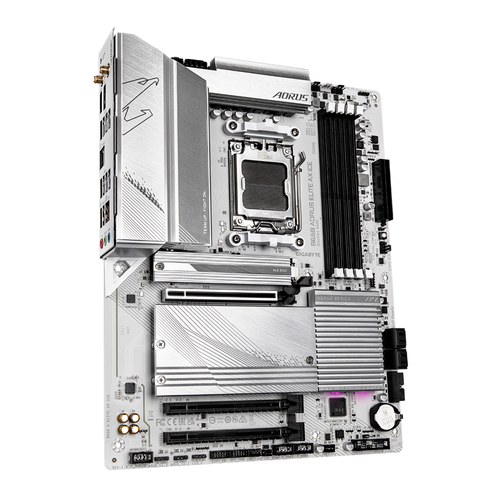 B650 AORUS ELITE AX ICE, Mainboard