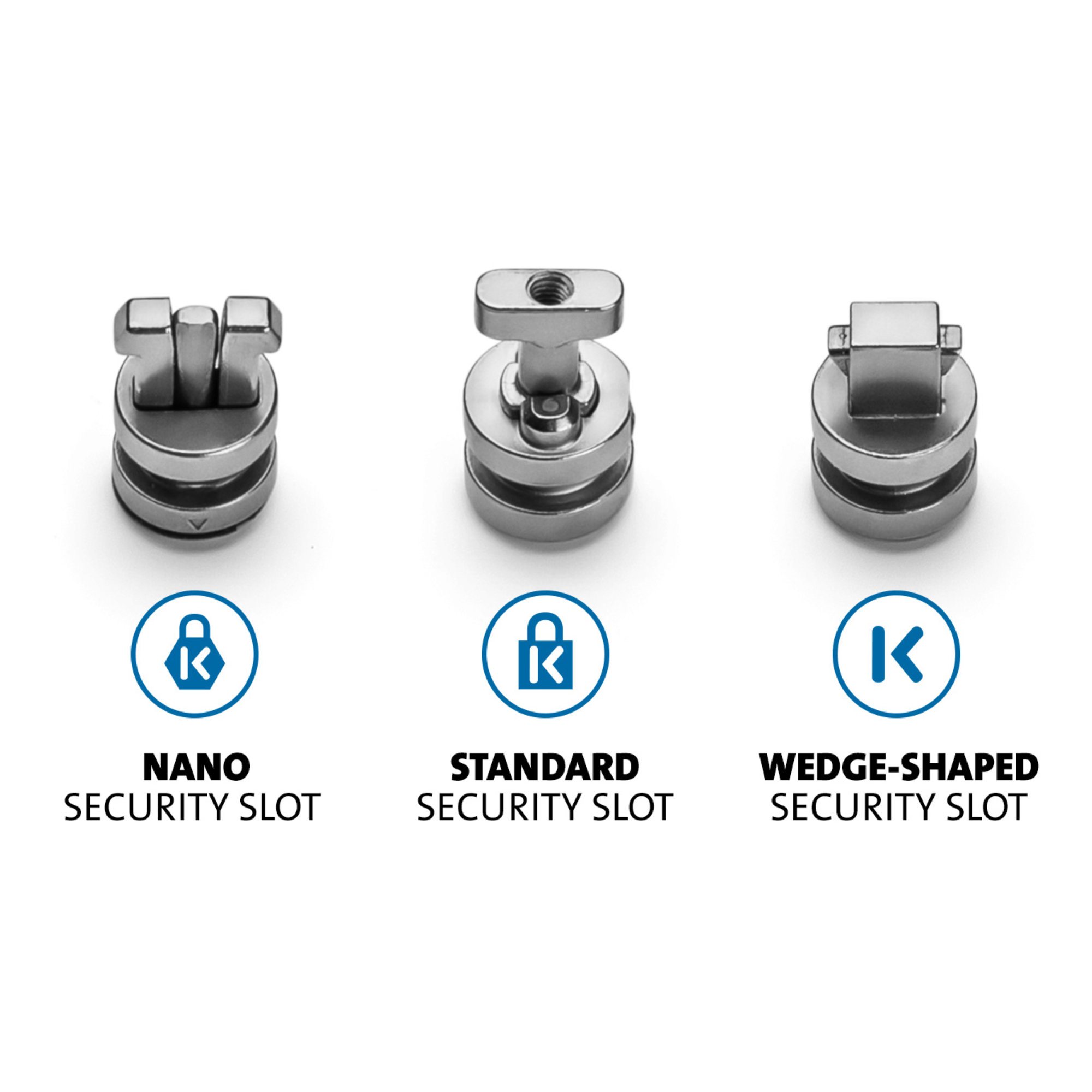 Kensington ClickSafe Universelles Anker-Set für Notebookschloss