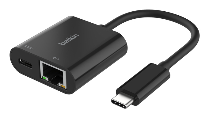 USB-C ETHERNET ADAPTER 100W PD