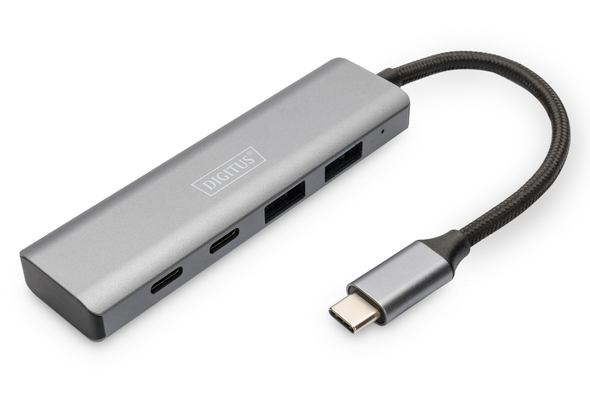 USB-C 4-Port 2x USB A + 2x USB-C, USB-Hub
