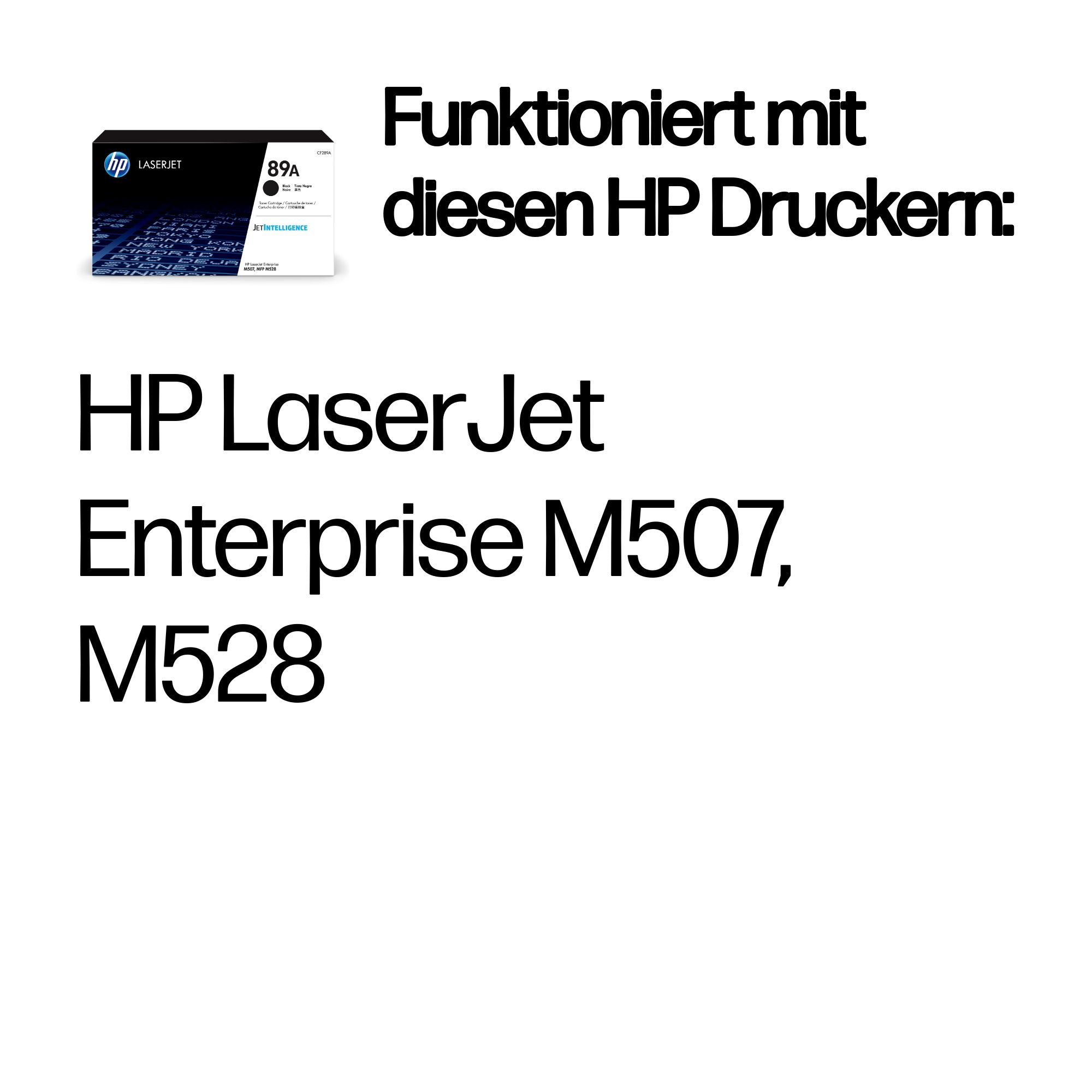 HP 89A Schwarz LaserJet Tonerpatrone
