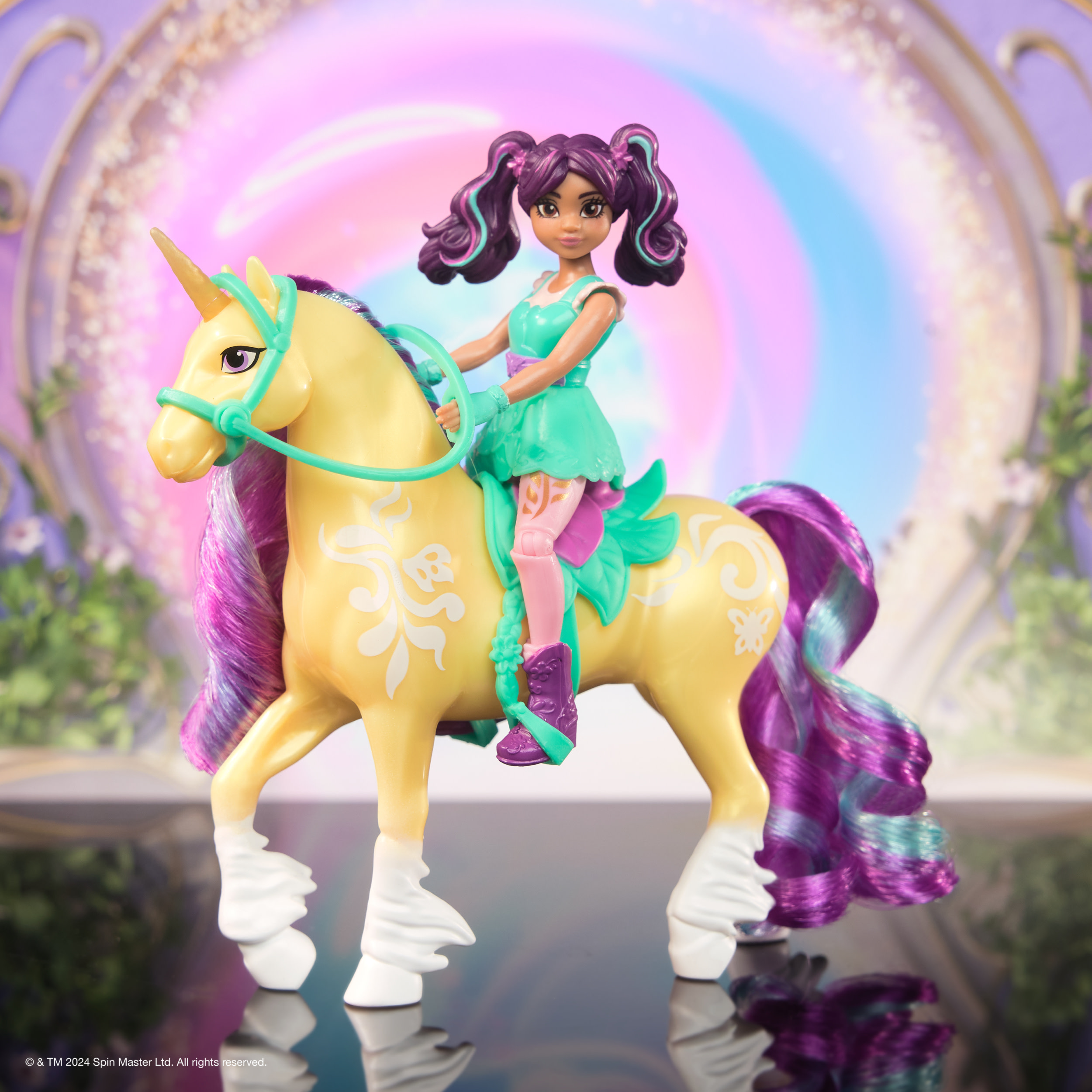 Unicorn Academy - Abenteuer-Set, mit Ravenzella, Sophia, Ava, Wildstar, Leaf, Spielfigur