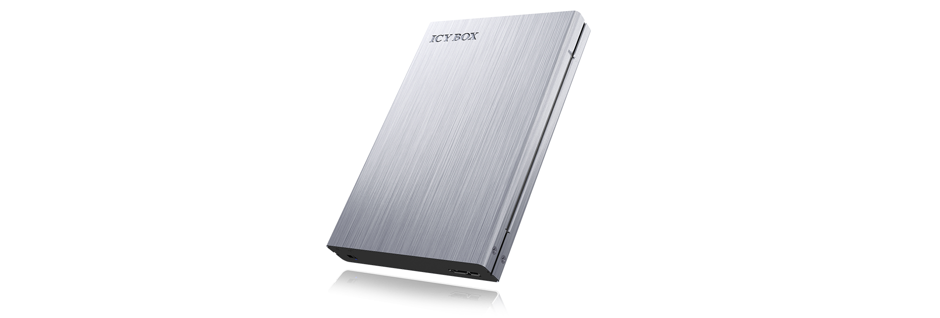 Geh. IcyBox USB 3.0 2,5 SATA3 HDD/SSD -> PC/MAC Aluminium retail