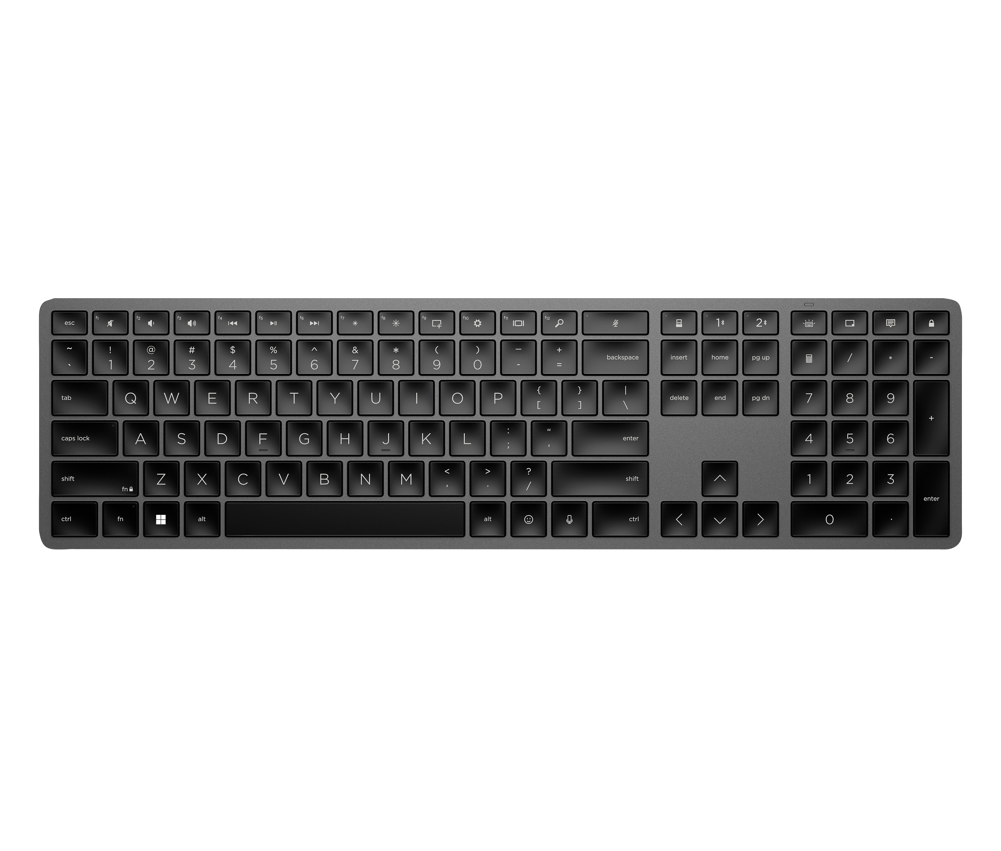 HP 975 USB+BT Dual-Mode Wireless Keyboard Tastatur kabellos(DE)