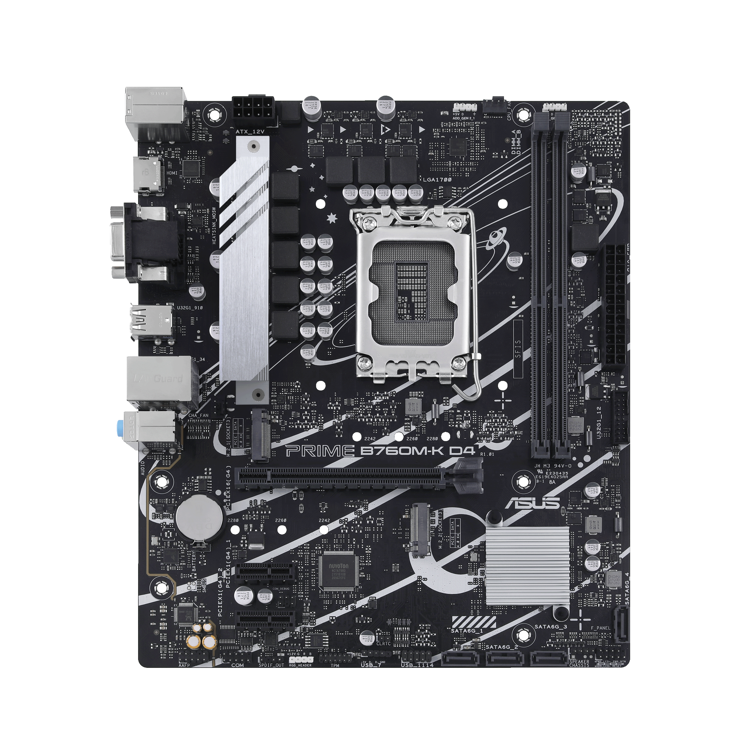 ASUS PRIME B760M-K D4 (INTEL,1700,DDR4,mATX)