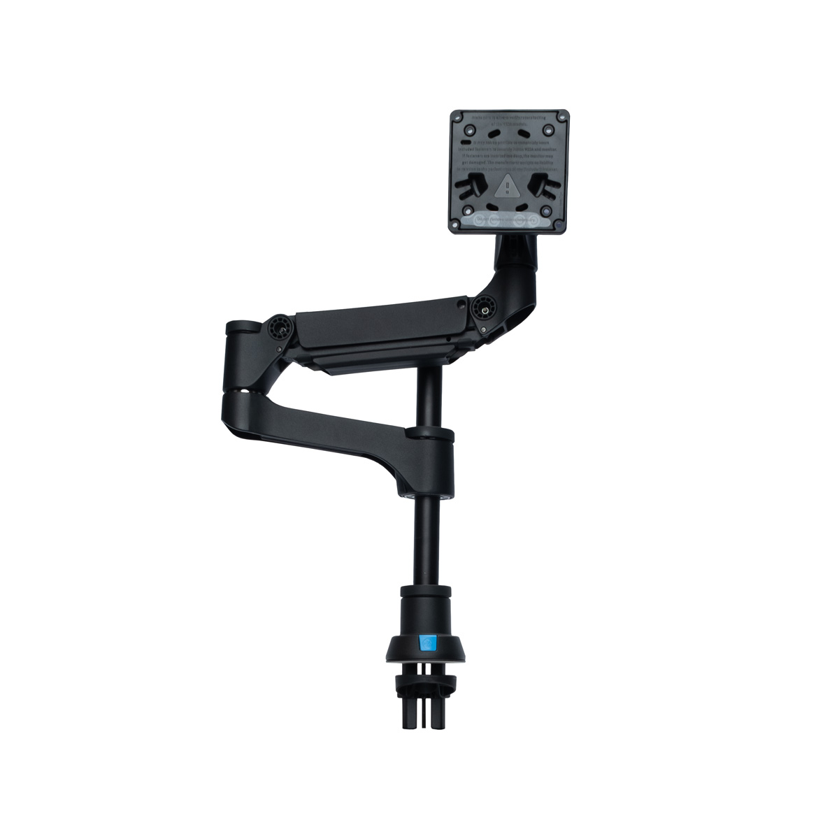 CAPARO4 D2 MONITOR ARM PRESSURE 3-9KG BLACK/SILVER
