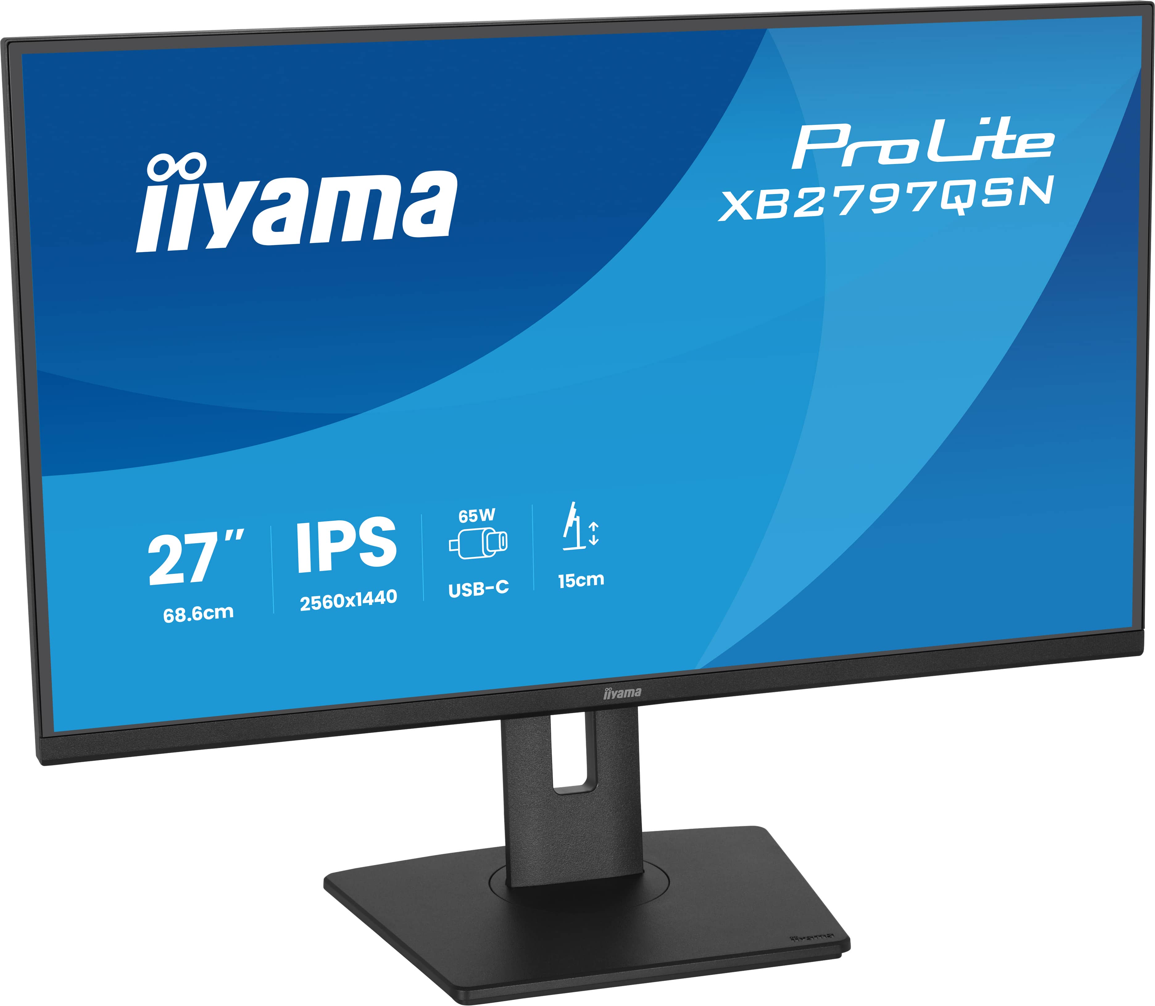 27IN ULTRA THIN IPS PANEL 2560X1440 1MS 350CD/M 1000:1 1XH