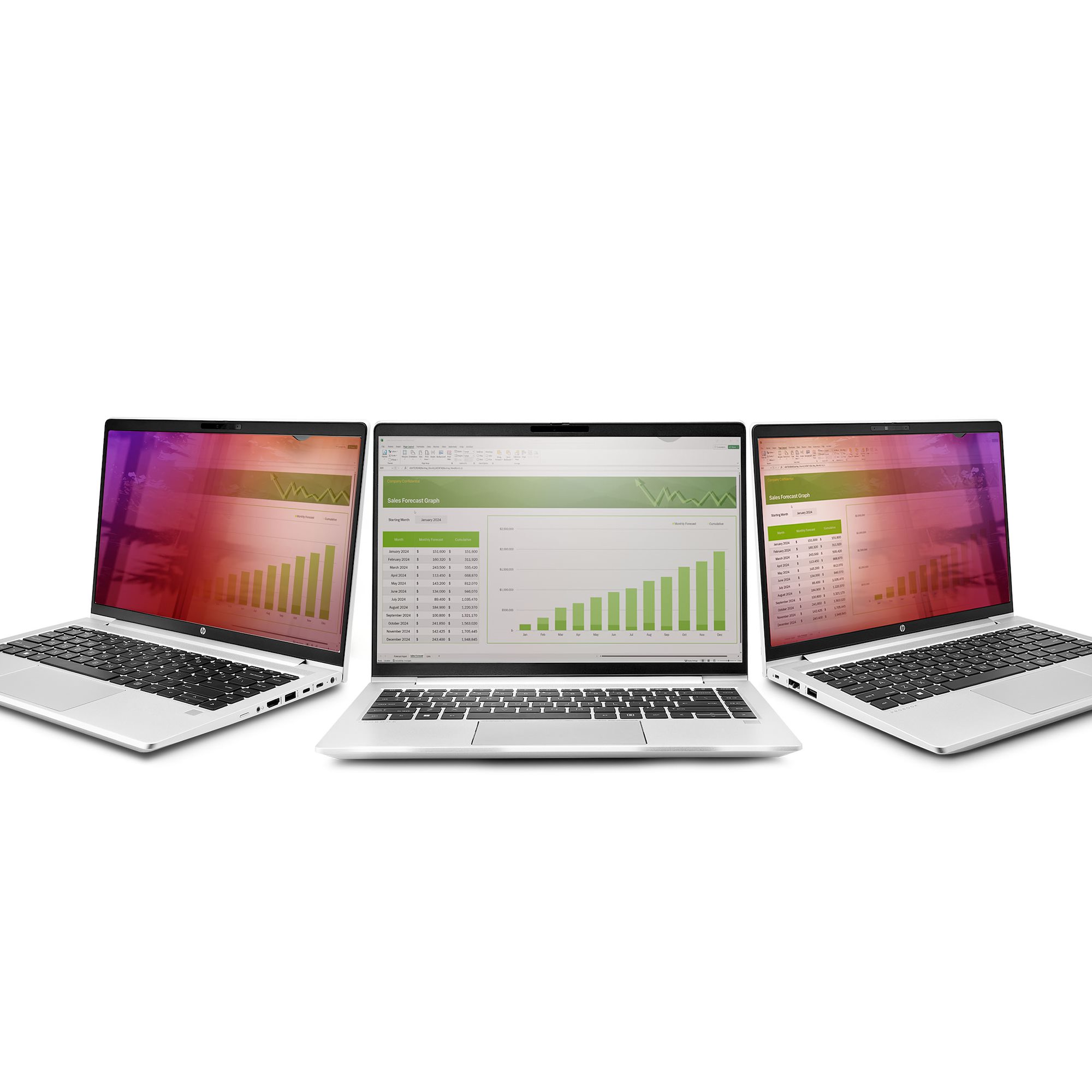 STARTECH.COM 35,56cm 14Zoll 16:9 Laptop Blickschutzfolie Doppelseitiger Laptop Goldfilter mit Erhöhtem Sichtschutz +/- 30 Grad