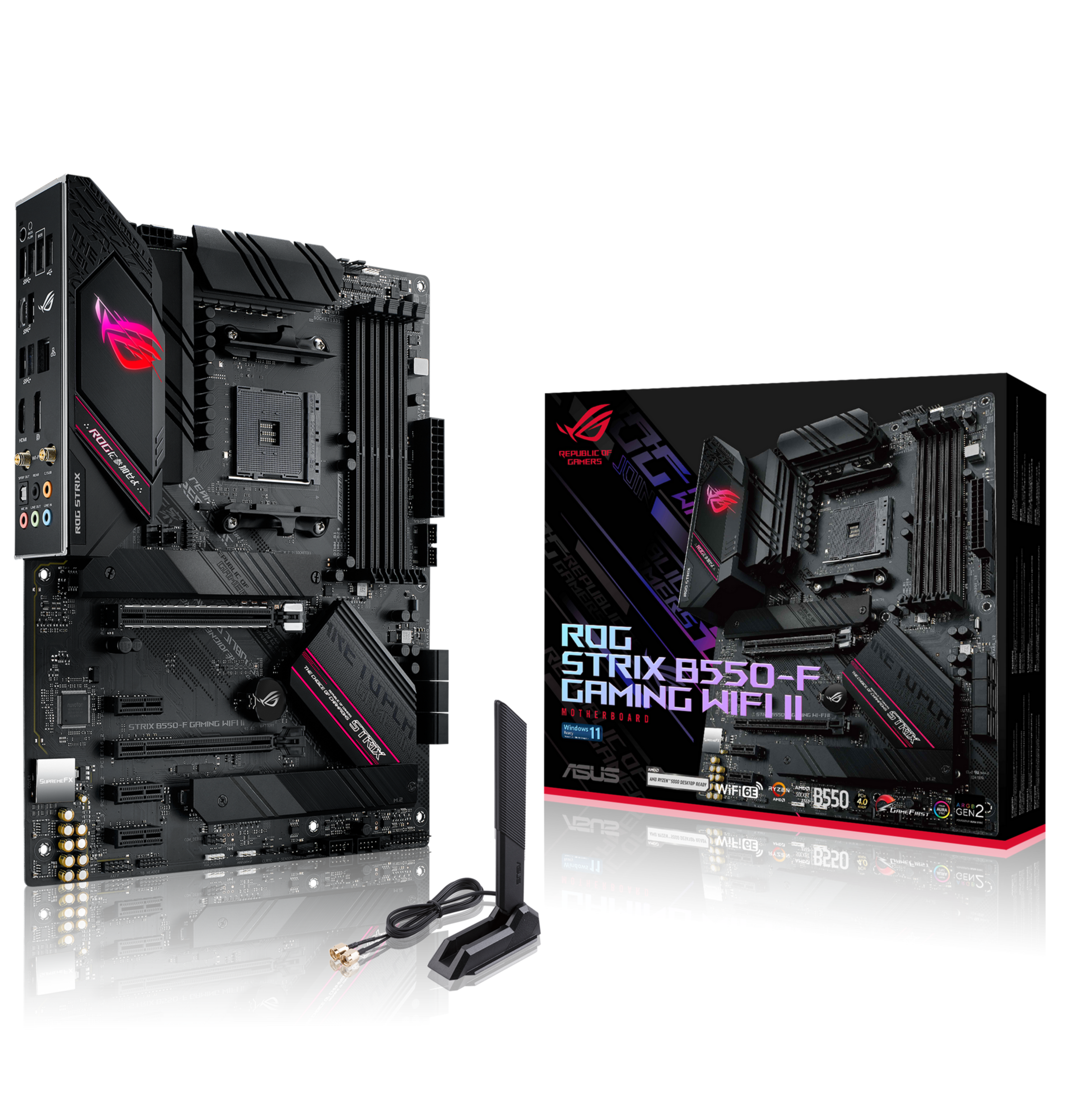 ROG STRIX B550-F GAMING WIFI II, Mainboard