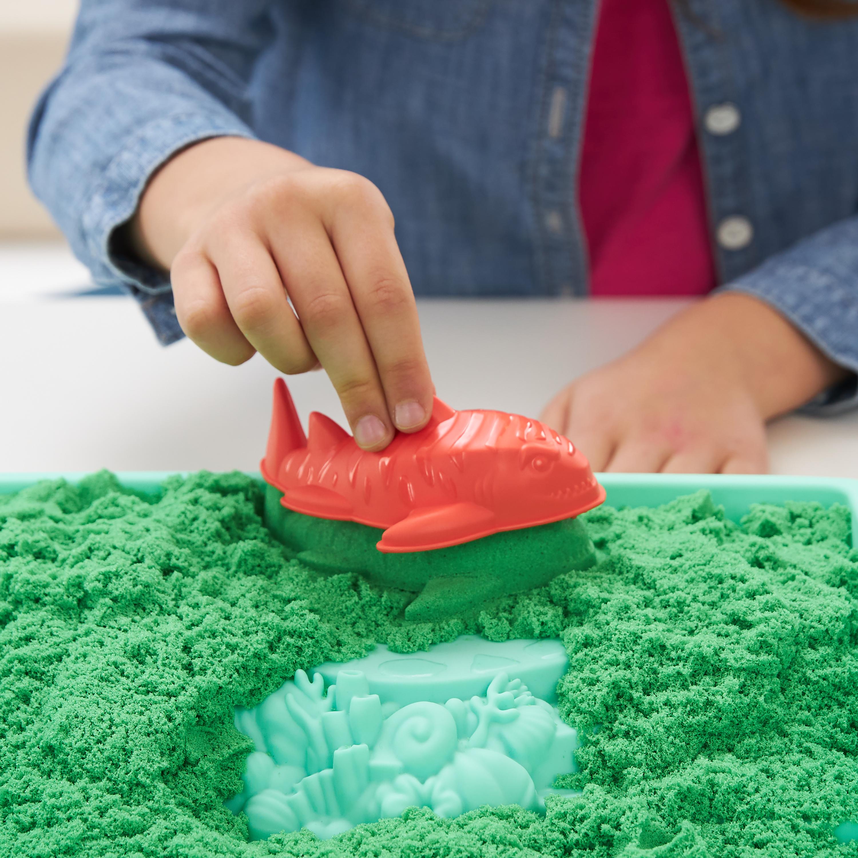 Kinetic Sand - Sandbox Set grün, Spielsand