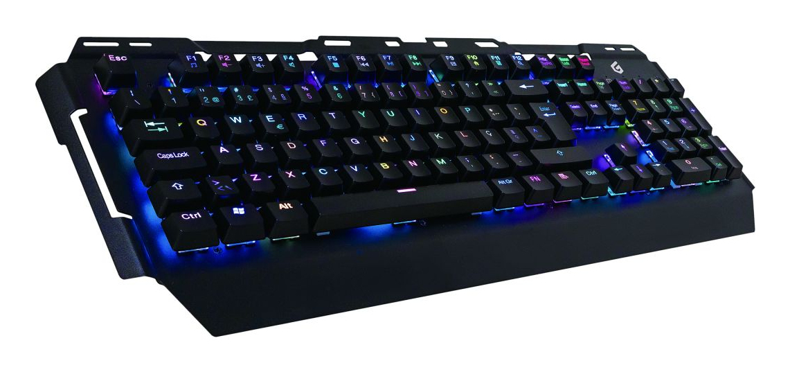 CONCEPTRONIC Gaming Tastatur Mechan./RGB Layout PT schwarz