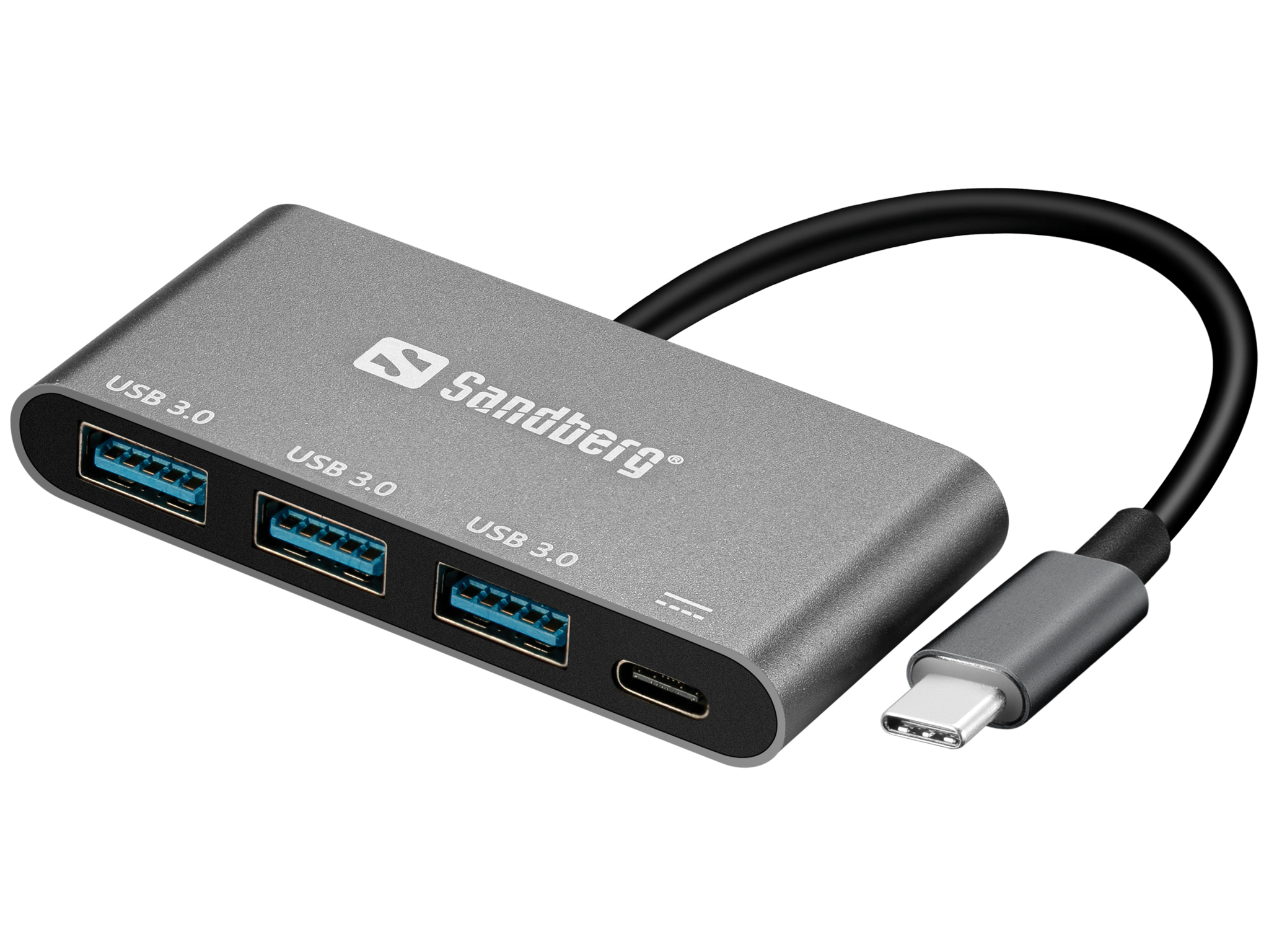 SANDBERG USB-C to 3 x USB 3.0 Converter