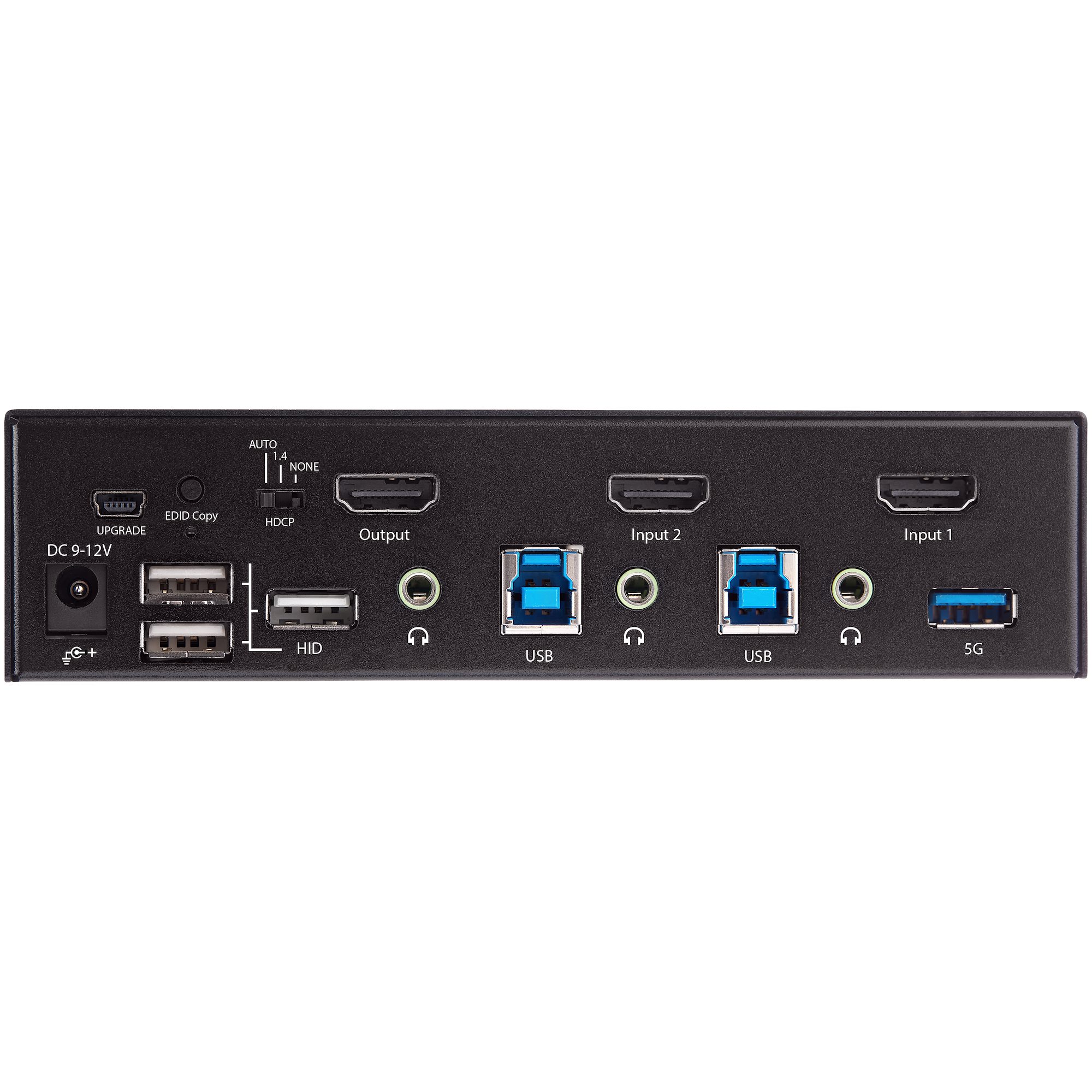 STARTECH.COM 2 Port HDMI KVM Switch - Einzelmonitor 4K 60Hz Ultra HD HDR - Desktop HDMI 2.0 KVM Switch