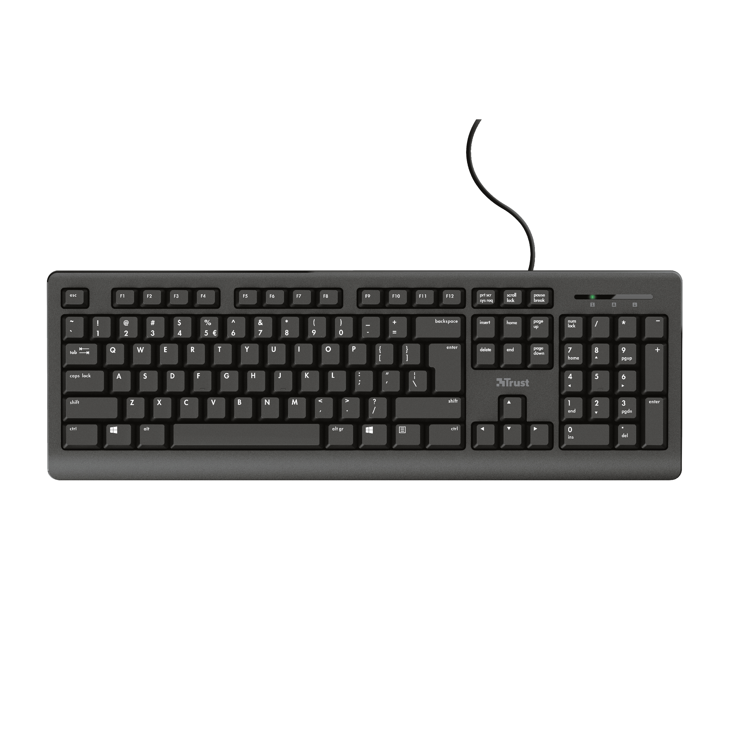 TK-150 SILENT USB KEYBOARD QWERTZ