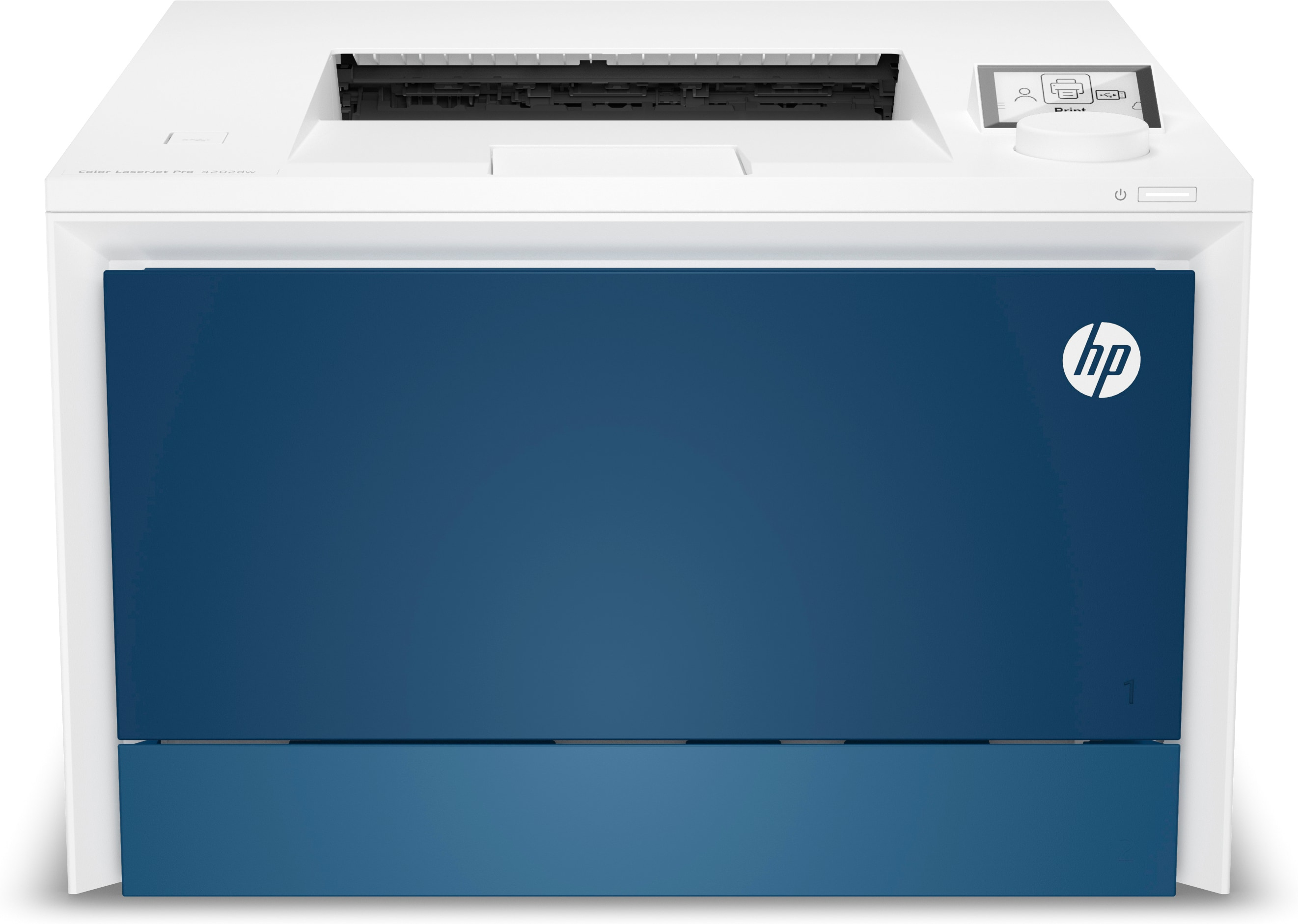 HP Color LaserJet Pro 4202dw Farb-Laserdrucker weiß