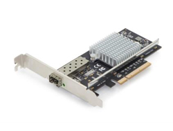 DIGITUS Netzwerkkarte PCIe SFP Single Port 10G INTEL Chip