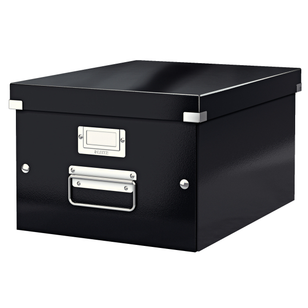 LEITZ Click & Store Aufbewahrungsbox 16,7 l schwarz 28,1 x 36,9 x 20,0 cm, 1 St.