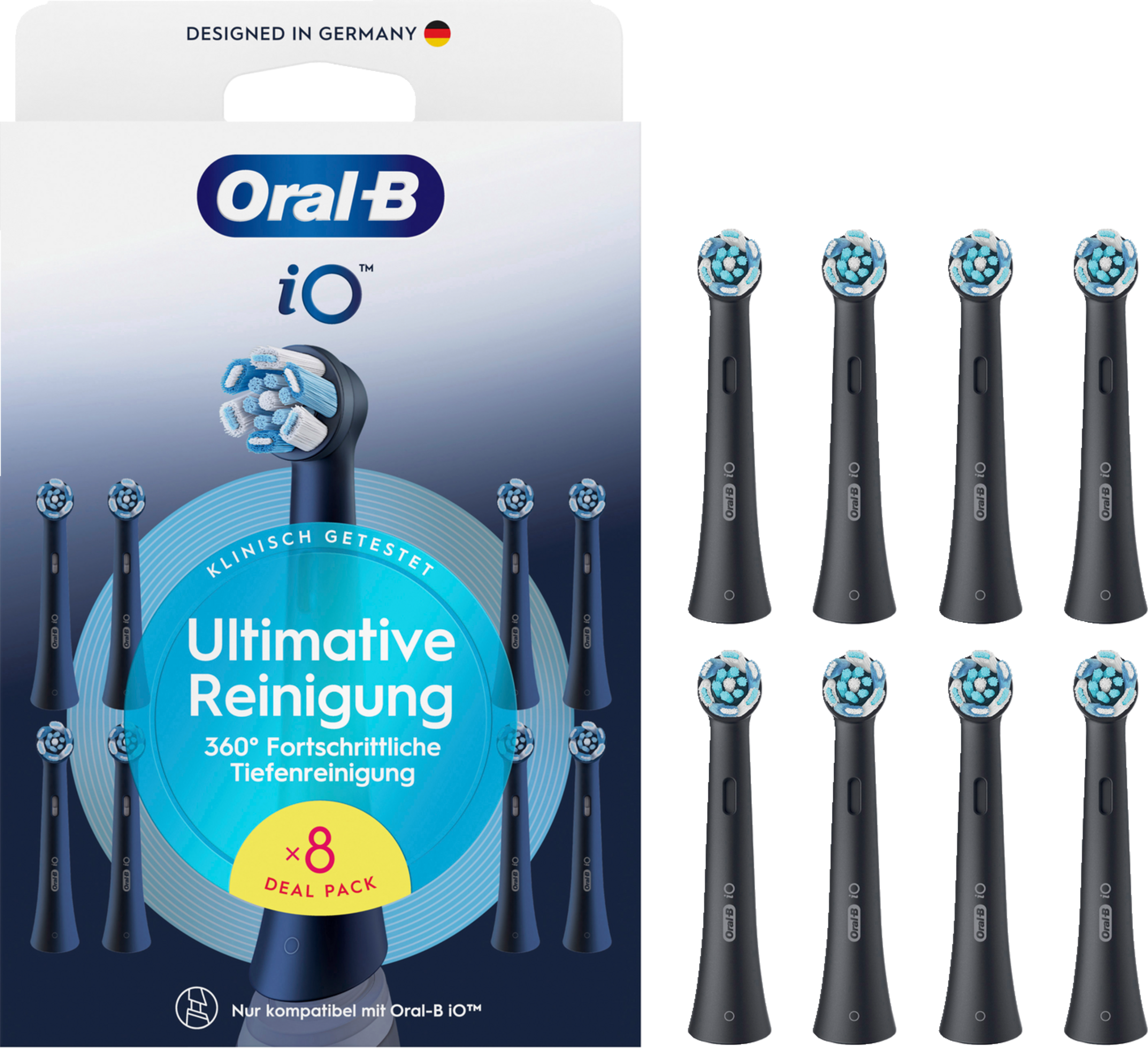 Oral-B iO Ultimative Reinigung 8er, Aufsteckbürste
