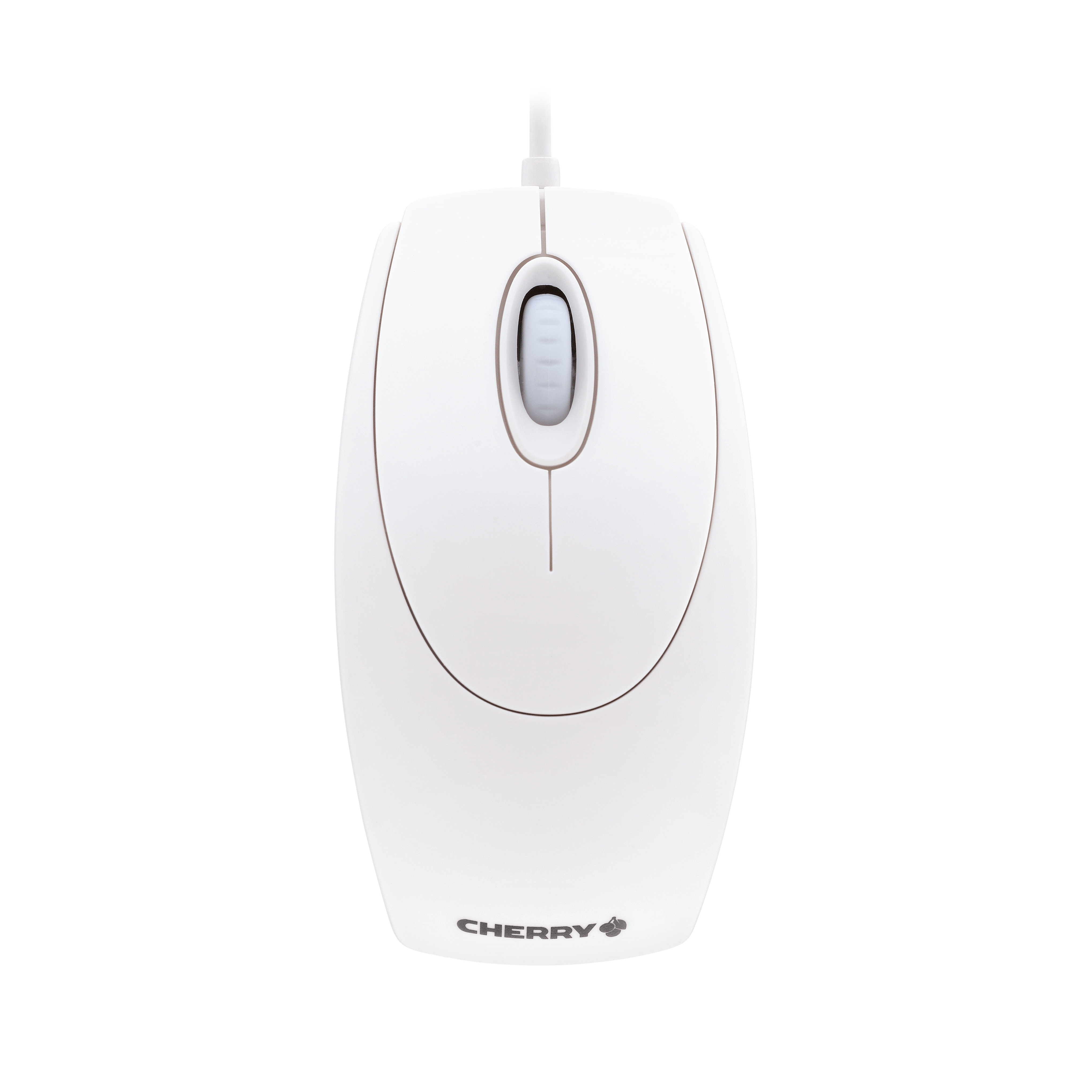 Mouse Cherry Optical WheelMouse wired white-gray (M-5400-0)